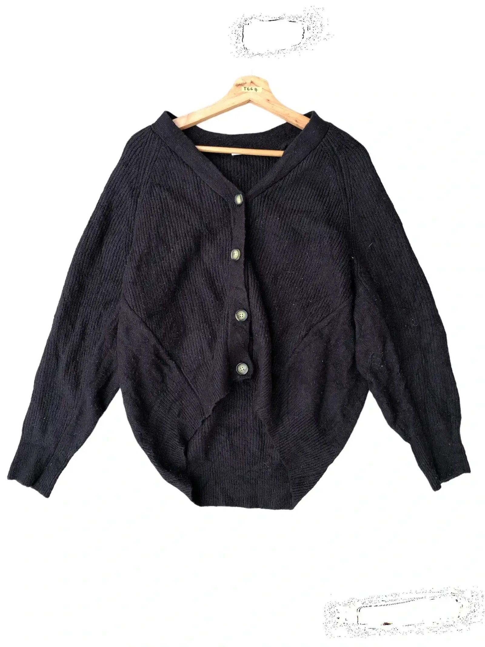 Designer 💥Vintage GU Elegant Cardigan Pullover/Jumper Size US XXL / EU 58 / 5 - 2 Thumbnail