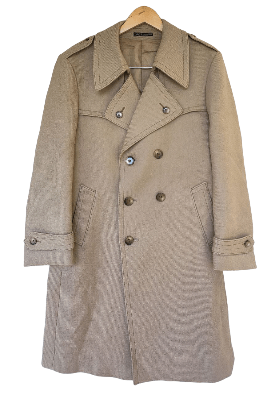 Vintage Richman Brothers Trench Made in Yugoslavia Size US M / EU 48-50 / 2 - 2 Thumbnail
