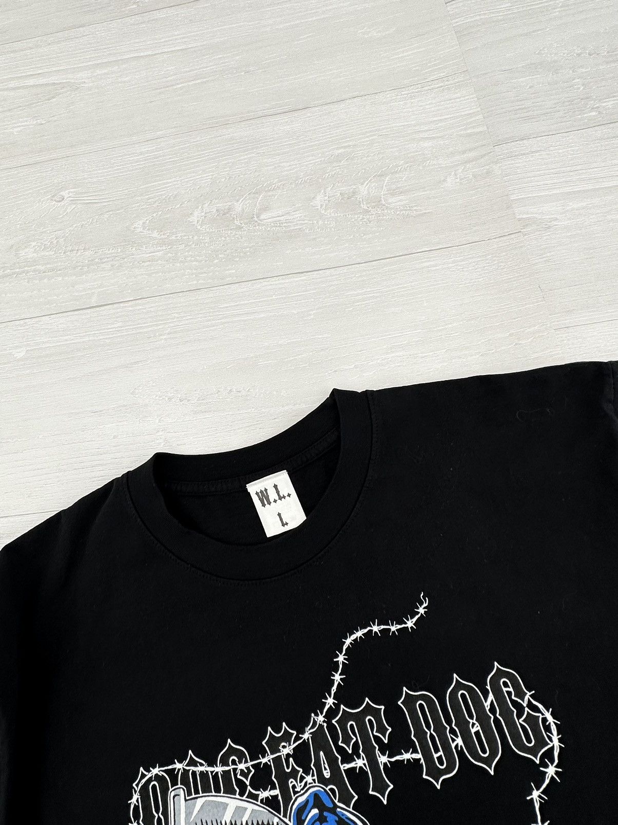 Warren Lotas Warren Lotas No Love Lost Black Dog Tee Black Large Size US L / EU 52-54 / 3 - 3 Thumbnail