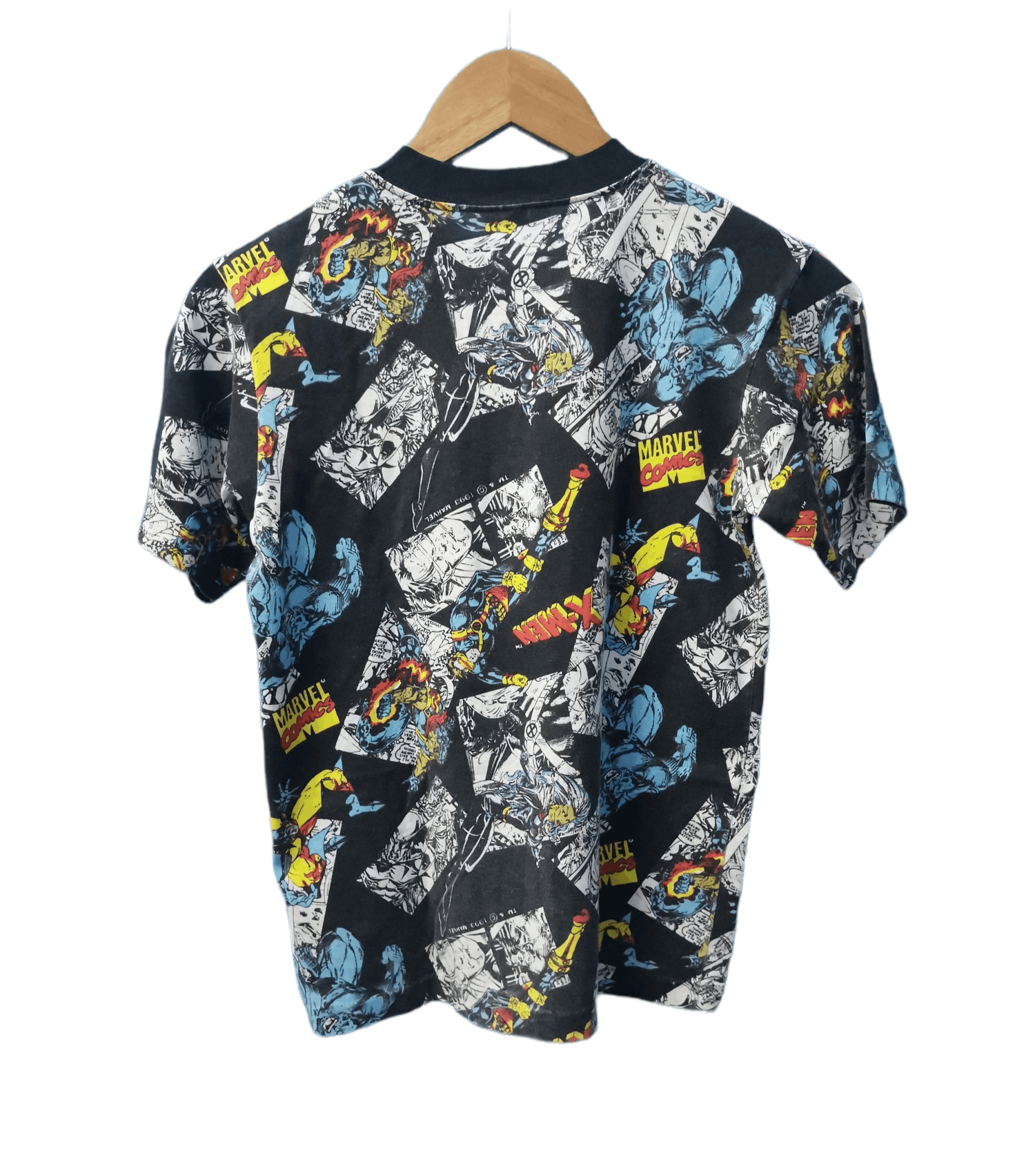 Vintage Vintage Rare X-Men 1993 OverPrint Movie Tee Wolverine Size US XS / EU 42 / 0 - 2 Thumbnail
