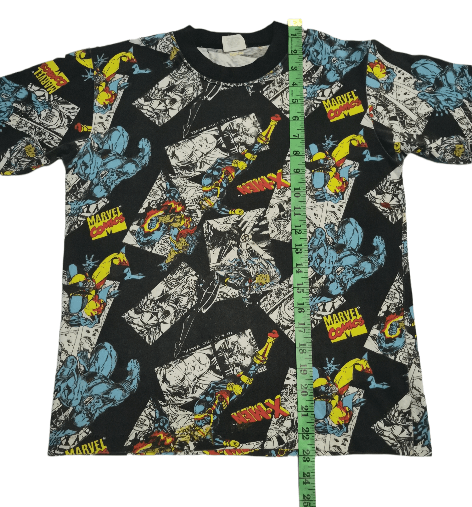 Vintage Vintage Rare X-Men 1993 OverPrint Movie Tee Wolverine Size US XS / EU 42 / 0 - 6 Thumbnail