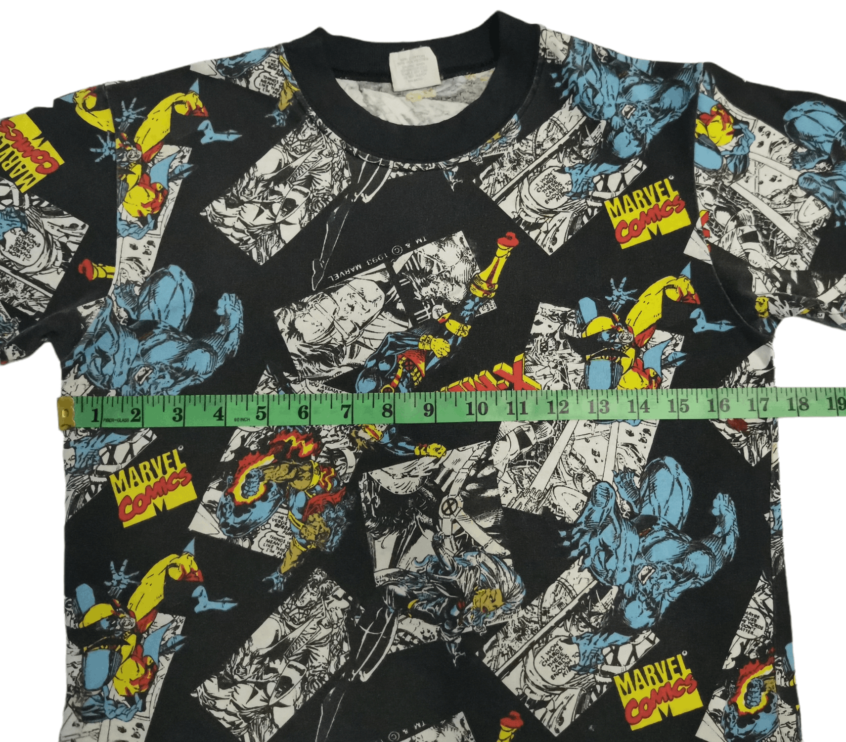 Vintage Vintage Rare X-Men 1993 OverPrint Movie Tee Wolverine Size US XS / EU 42 / 0 - 5 Thumbnail