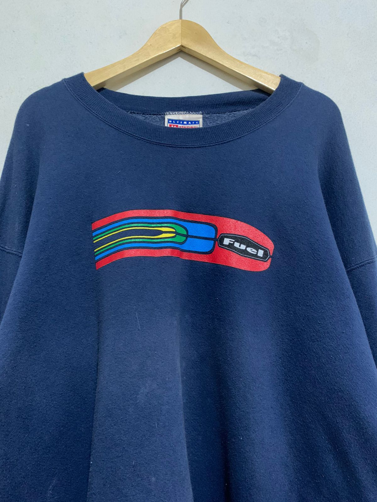 Band Tees Vintage sweatshirt Fuel band 90's Size US XL / EU 56 / 4 - 4 Thumbnail