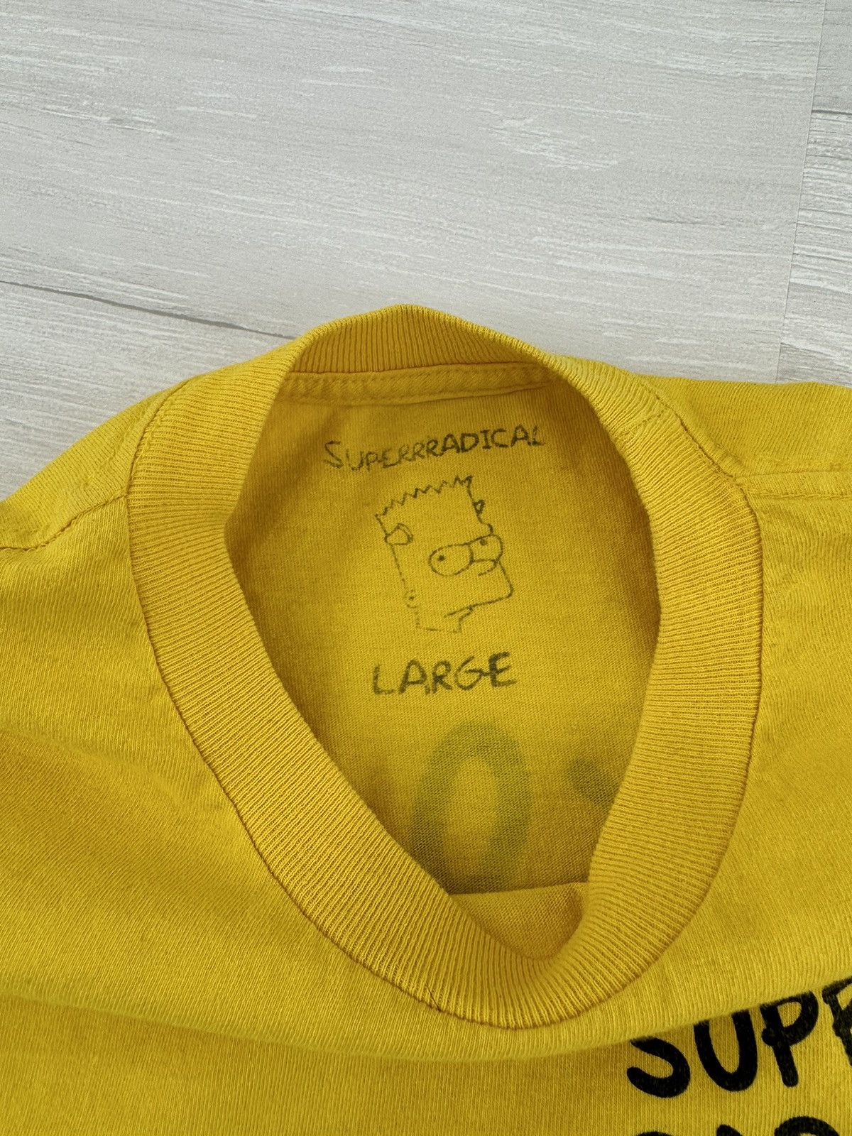 Superrradical Superrradical Yellow " Go To Hell " Monopoly Logo Tee Large Size US L / EU 52-54 / 3 - 5 Thumbnail