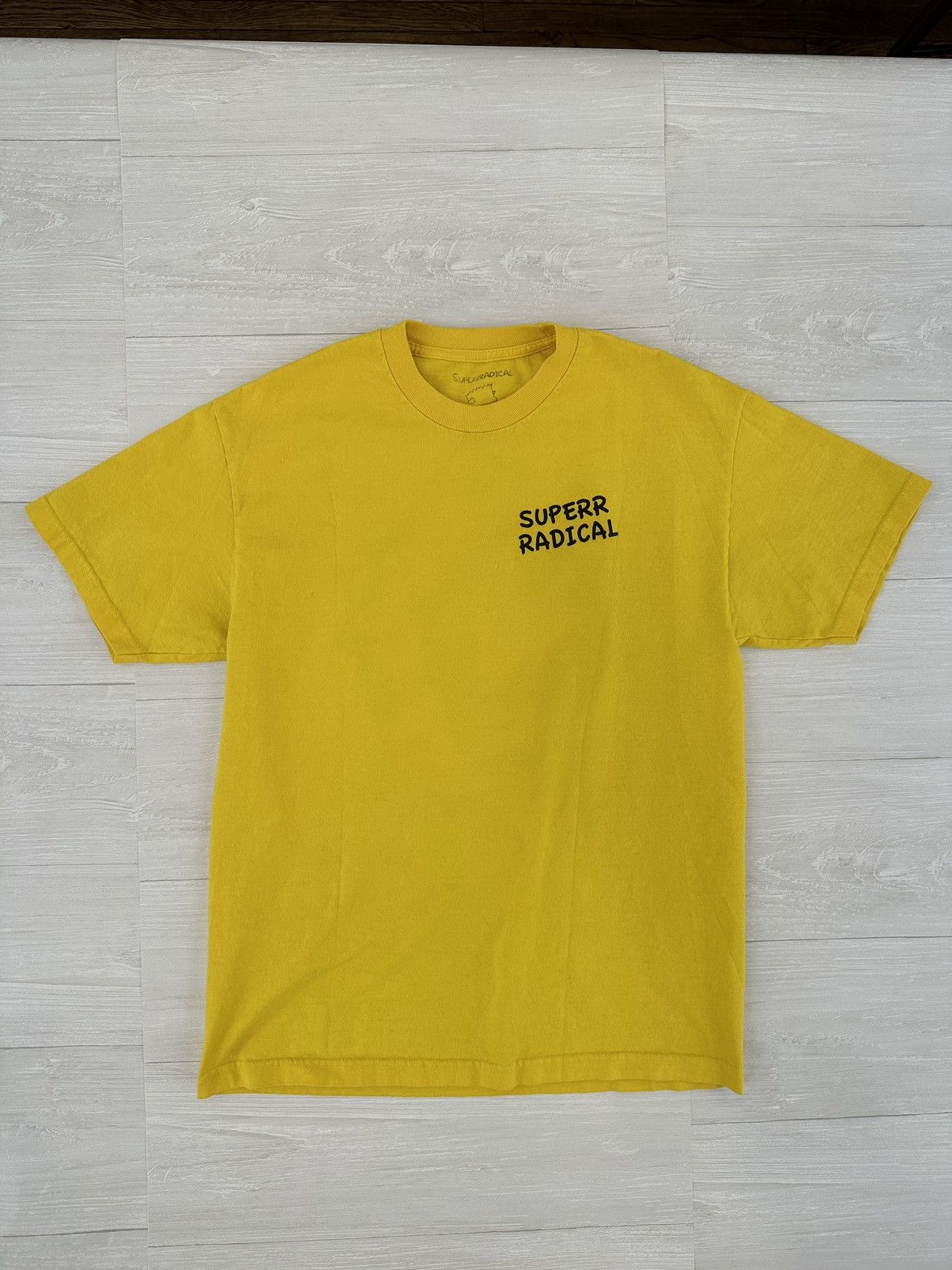 Superrradical Superrradical Yellow " Go To Hell " Monopoly Logo Tee Large Size US L / EU 52-54 / 3 - 3 Thumbnail