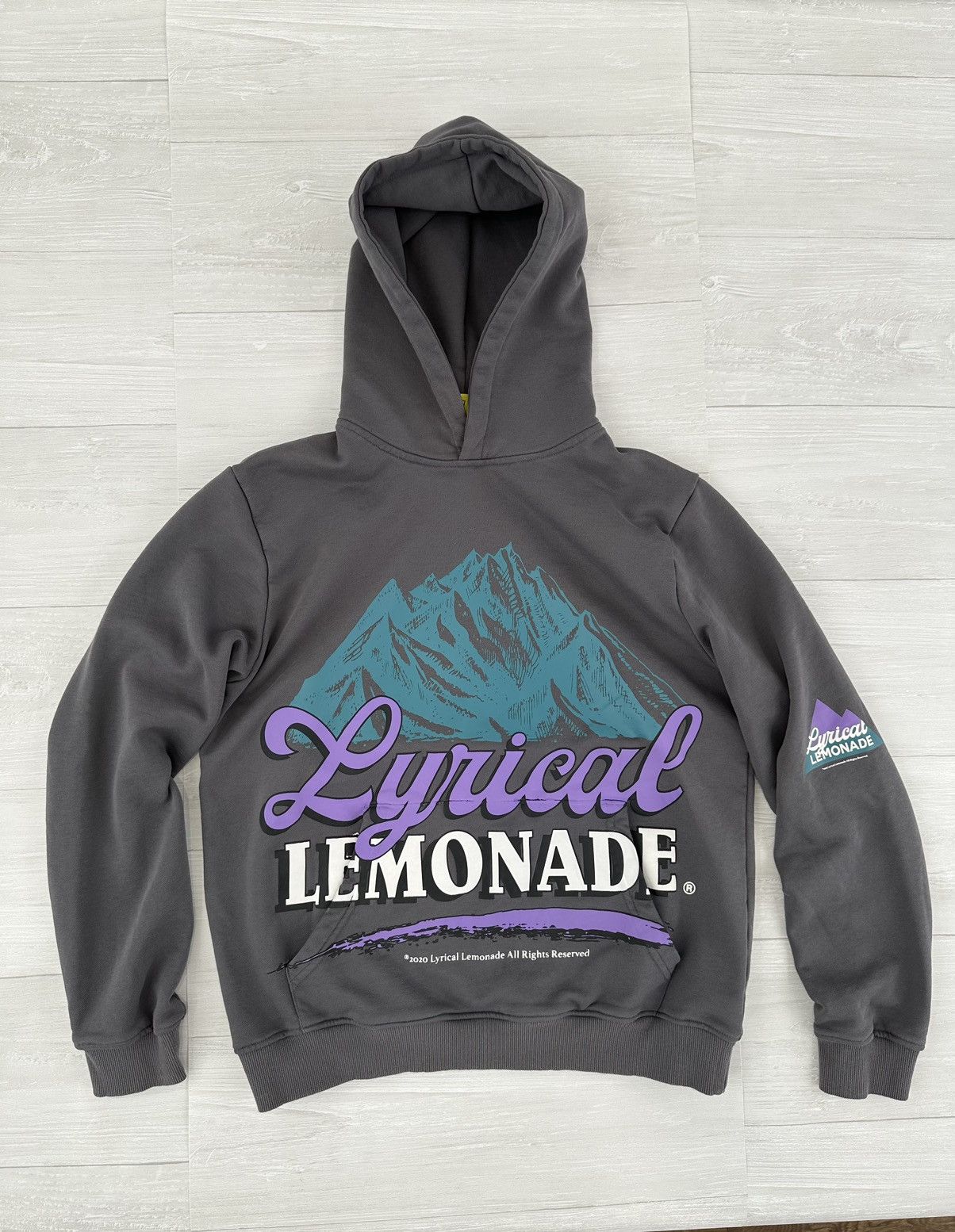Lyrical Lemonade Lyrical Lemonade The Rockies Mountain Grey Hoodie Medium Size US M / EU 48-50 / 2 - 3 Thumbnail