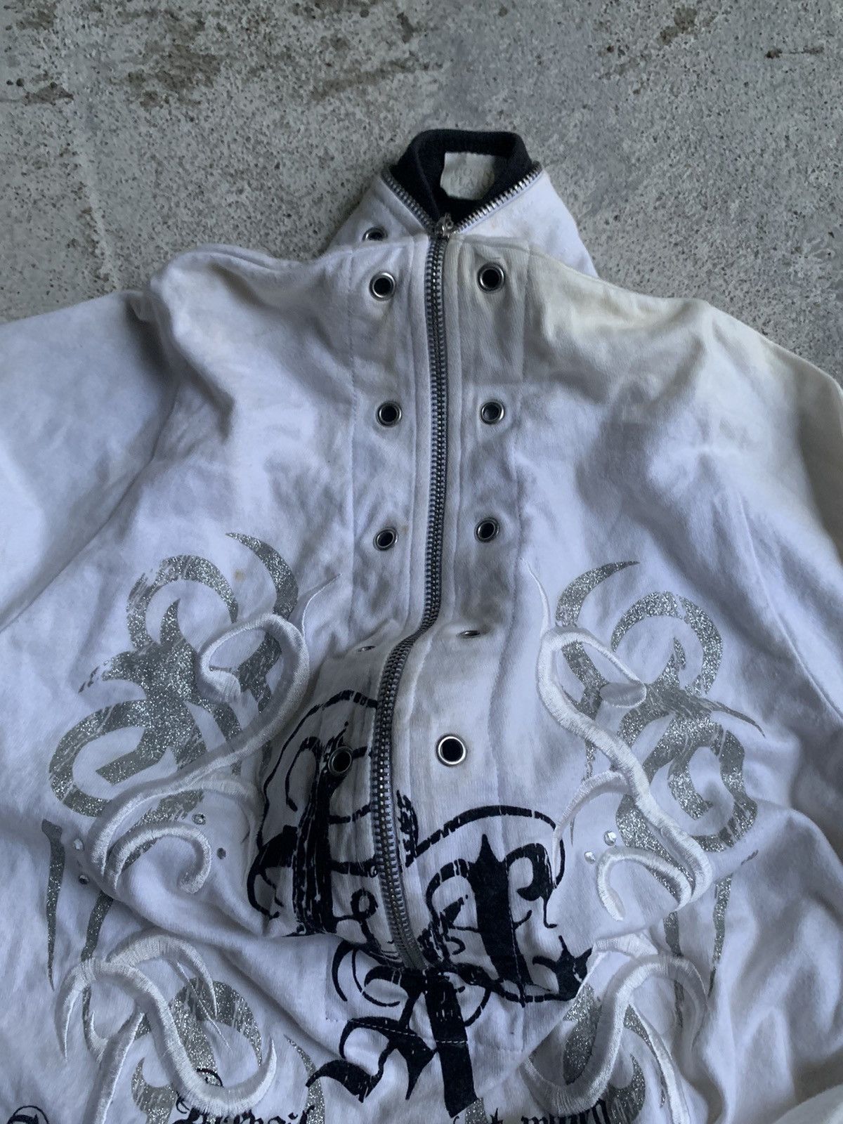 If Six Was Nine Vintage Japanese Corn Flake Seditionaries Punk Long Sleeve Size US M / EU 48-50 / 2 - 7 Thumbnail
