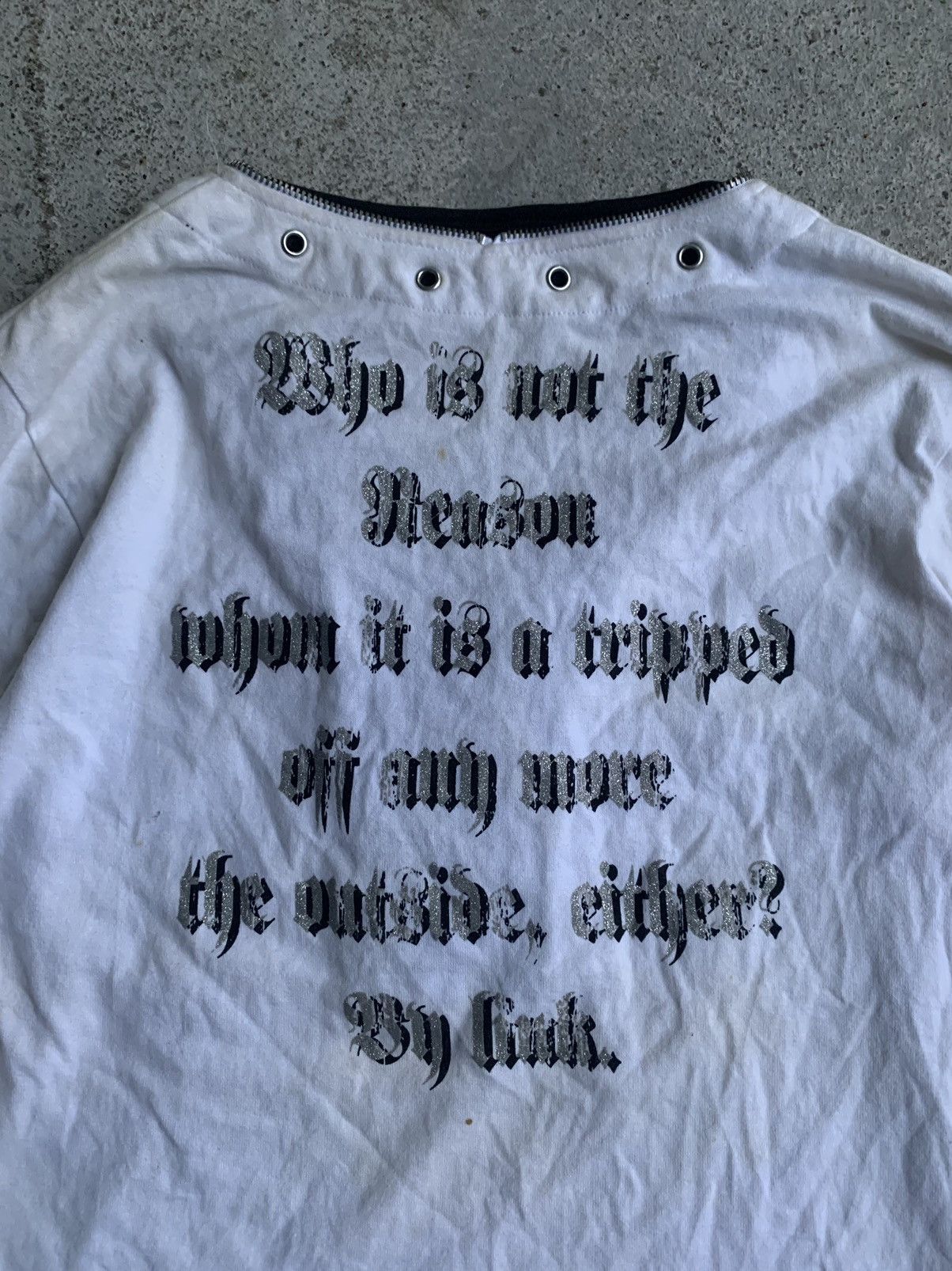 If Six Was Nine Vintage Japanese Corn Flake Seditionaries Punk Long Sleeve Size US M / EU 48-50 / 2 - 4 Thumbnail