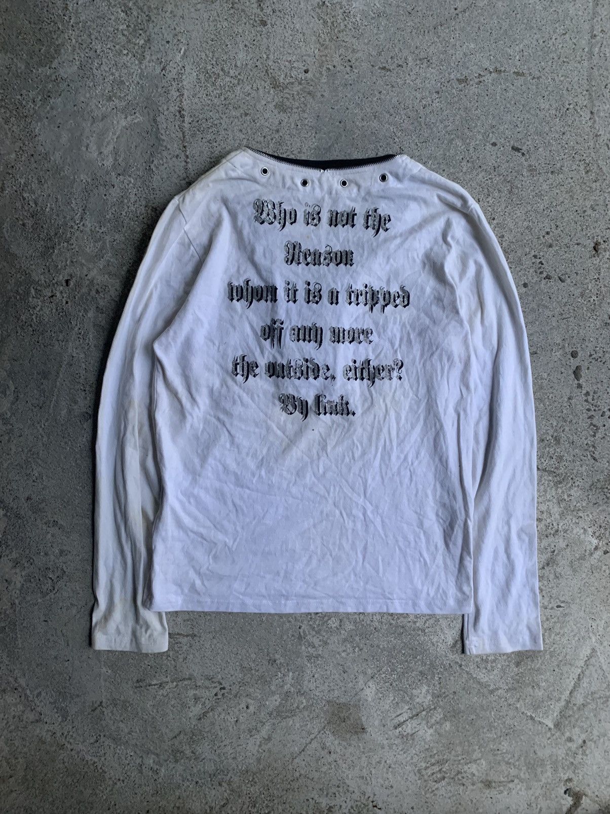 If Six Was Nine Vintage Japanese Corn Flake Seditionaries Punk Long Sleeve Size US M / EU 48-50 / 2 - 2 Thumbnail