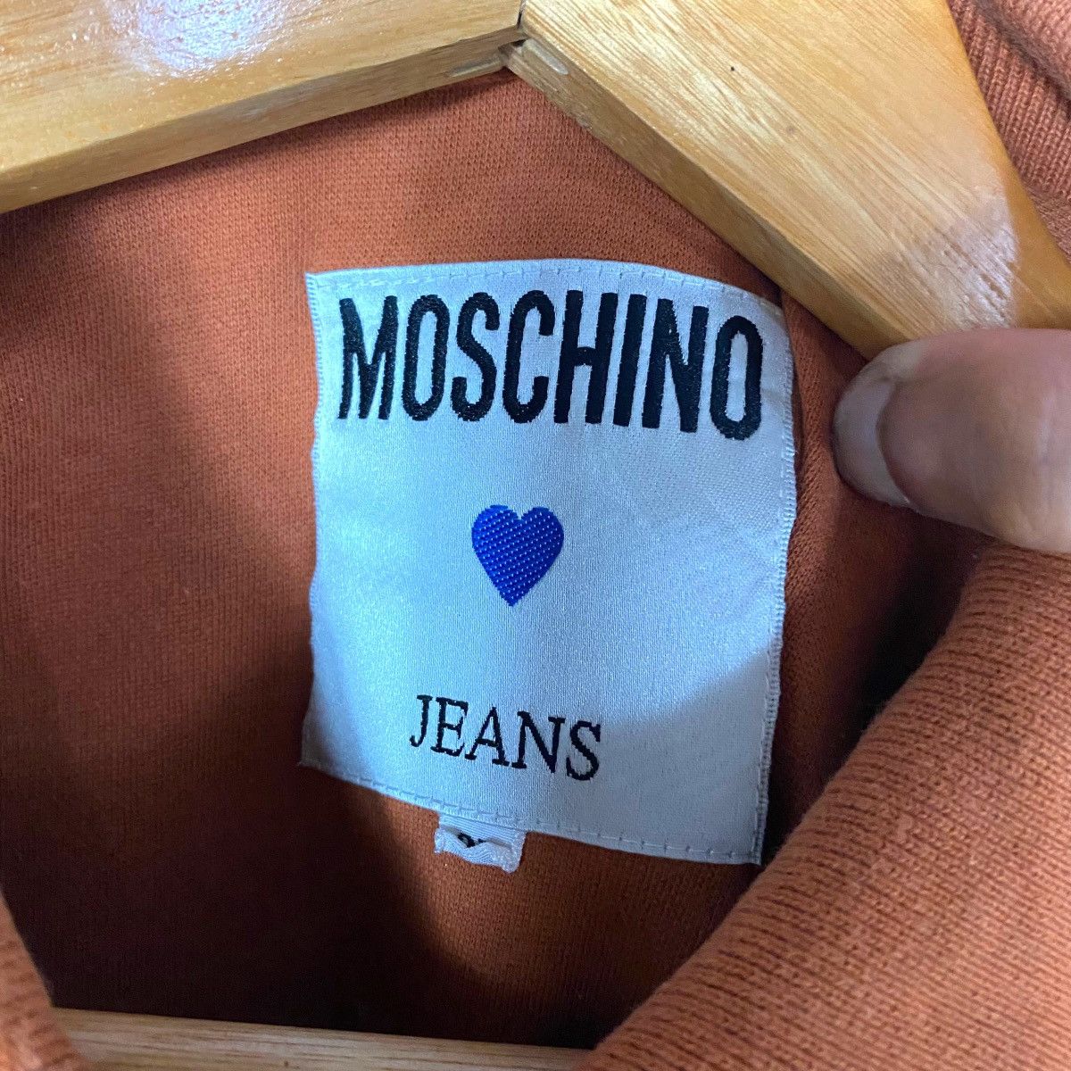 Moschino MOSCHINO JEANS ORANGE POLO TEE Size US XXL / EU 58 / 5 - 7 Thumbnail