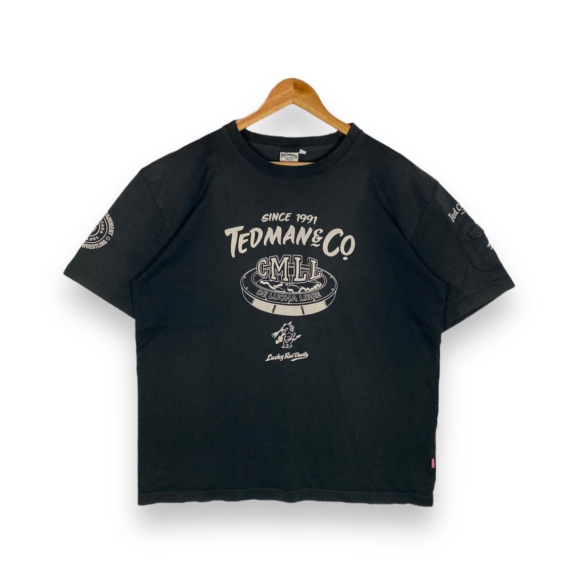 Japanese Brand × Tedman × Vintage TEDMAN CACAO CONTRA ATLANTIS MISTICO TEDMAN COMPANY T SHIRT Size US L / EU 52-54 / 3 - 3 Thumbnail