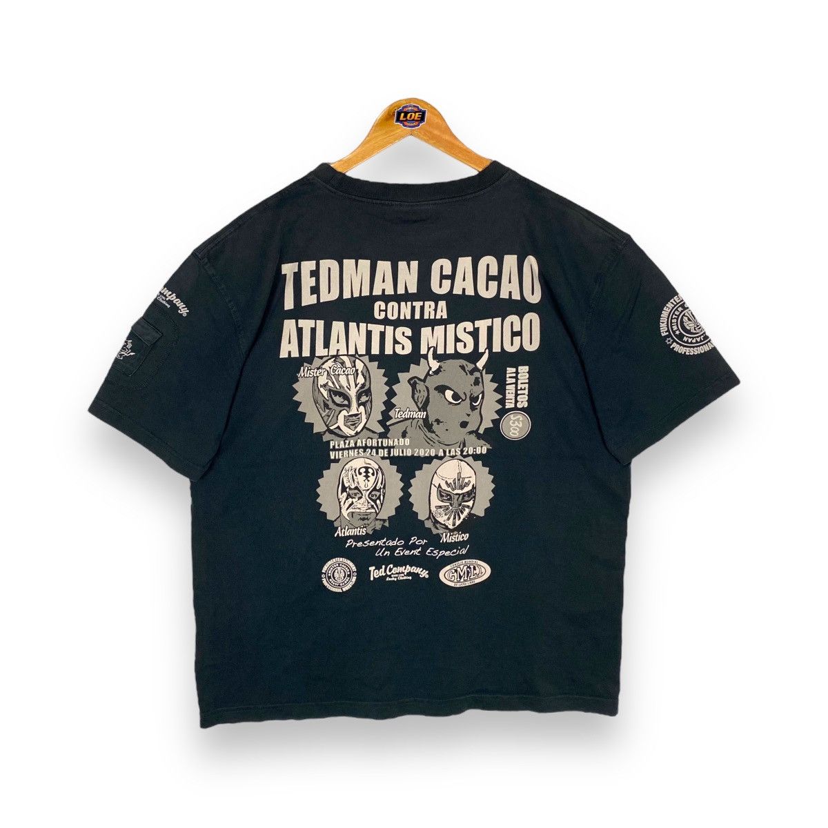 Japanese Brand × Tedman × Vintage TEDMAN CACAO CONTRA ATLANTIS MISTICO TEDMAN COMPANY T SHIRT Size US L / EU 52-54 / 3 - 1 Thumbnail