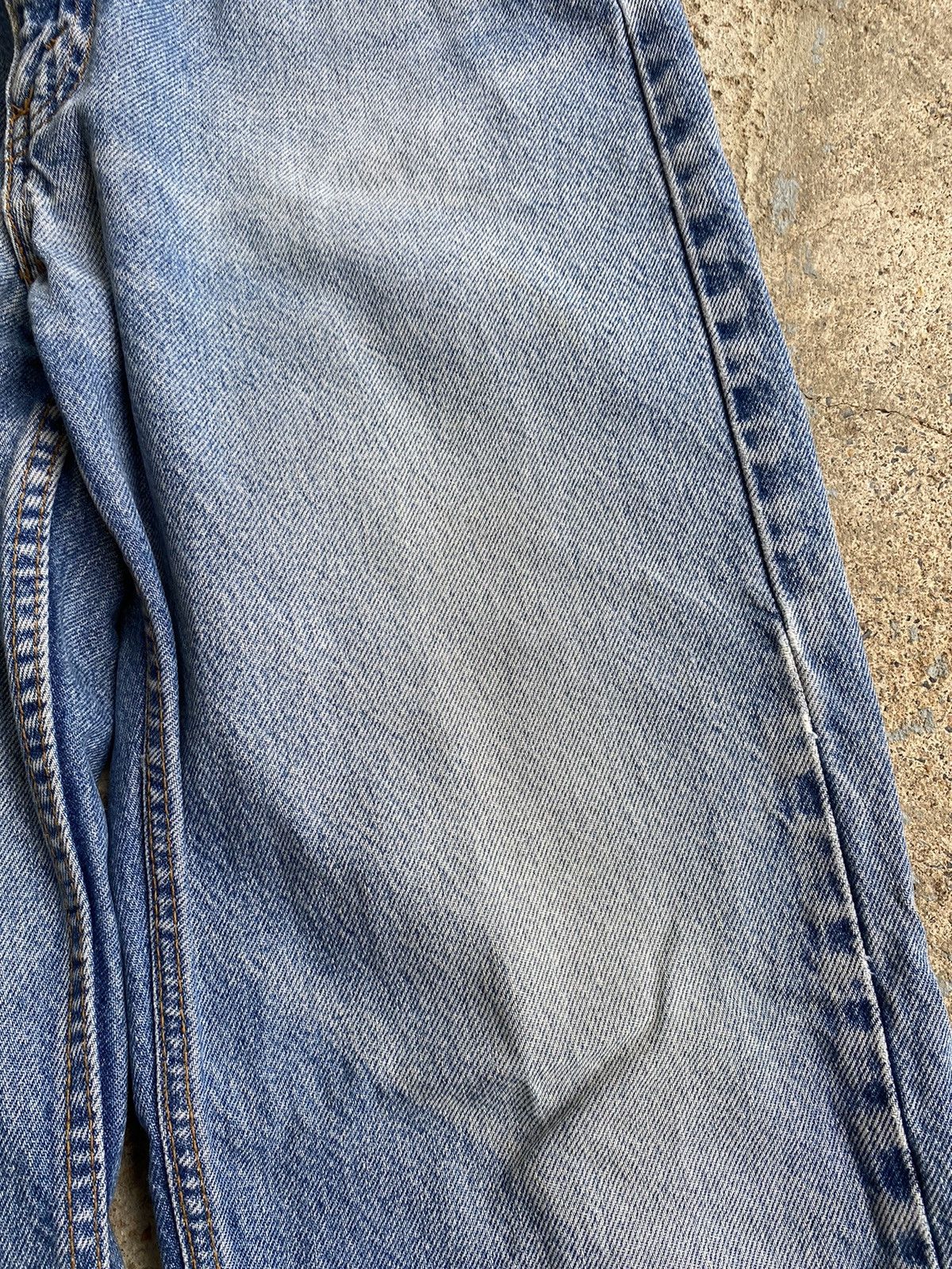 Levi's × Vintage Vintage 90’s Levi’s 505 Faded Orange Tab Jeans Size US 34 / EU 50 - 4 Thumbnail