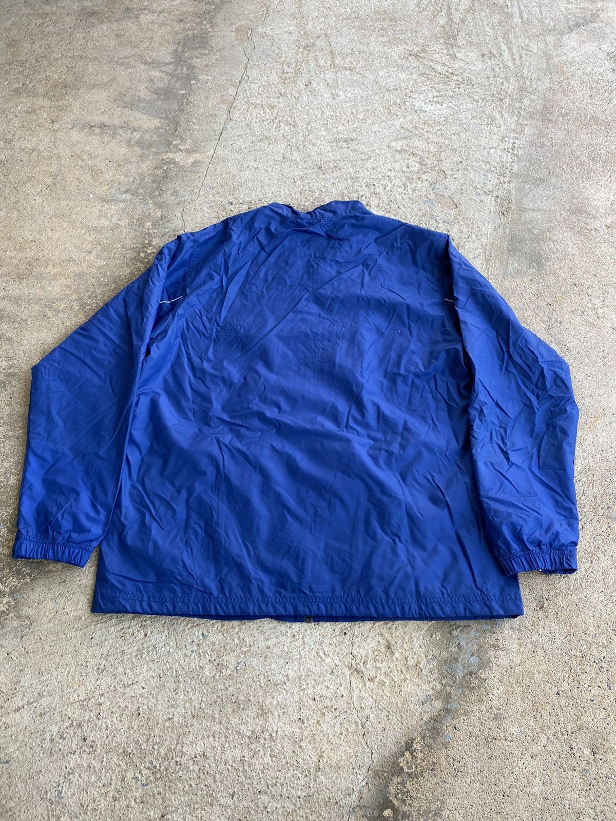 Nike × Vintage Vintage Y2K Nike Blue Full Zip Windbreaker Jacket Size US XL / EU 56 / 4 - 9 Thumbnail
