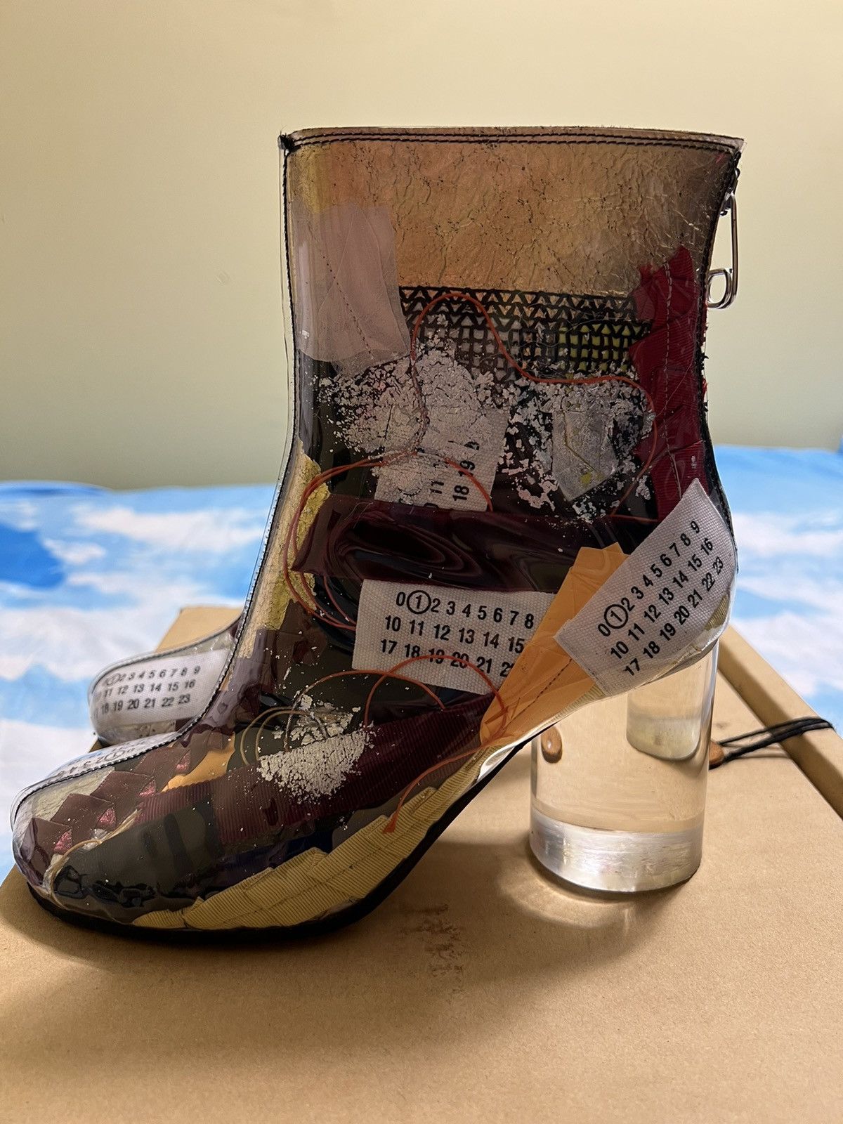 Maison Margiela ***FINAL DROP***RARE MAISON MARGIELA LIMITED CLEAR PATCH 37 Size US 7 / IT 37 - 3 Thumbnail