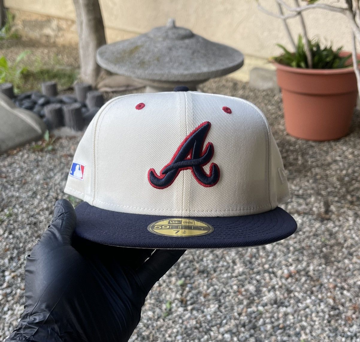 Casquette Atlanta Braves New Era 59FIFTY - Taille 7 1/8 - Exclusive Proimage - NEUVE