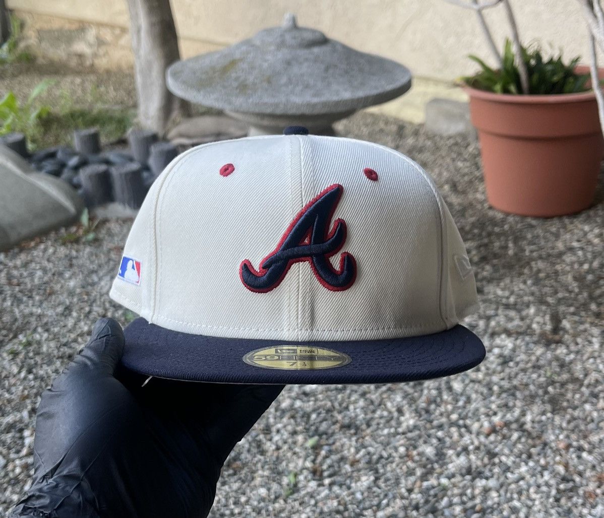 Hat Club Exclusive LA Store Open New Era 7 1/4 Atlanta Braves A-Wax Cap,  in 2023