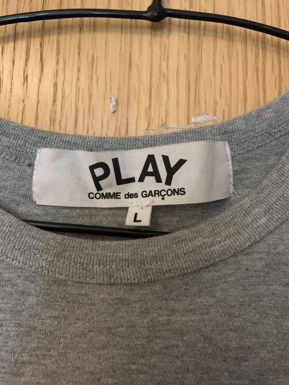 Comme des Garcons PLAY Comme Des Garçon Play Heart Tee Size US L / EU 52-54 / 3 - 2 Thumbnail