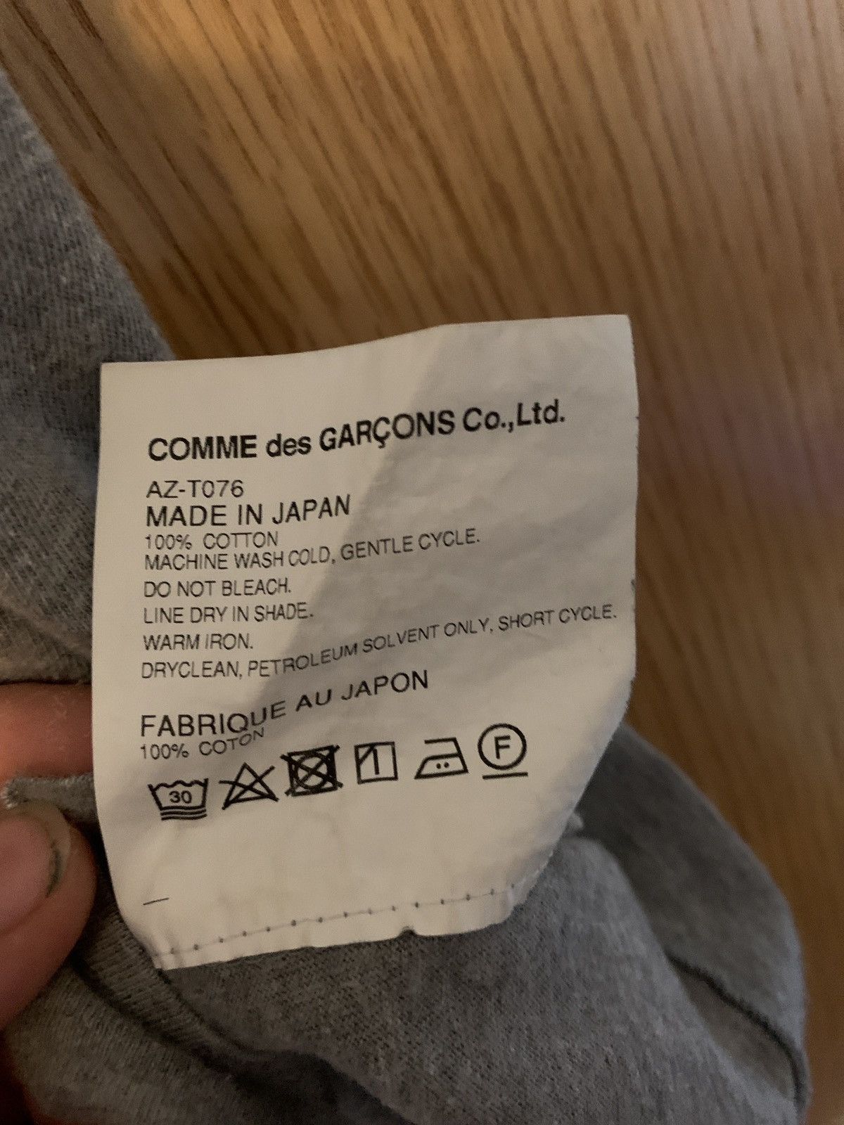 Comme des Garcons PLAY Comme Des Garçon Play Heart Tee Size US L / EU 52-54 / 3 - 5 Thumbnail