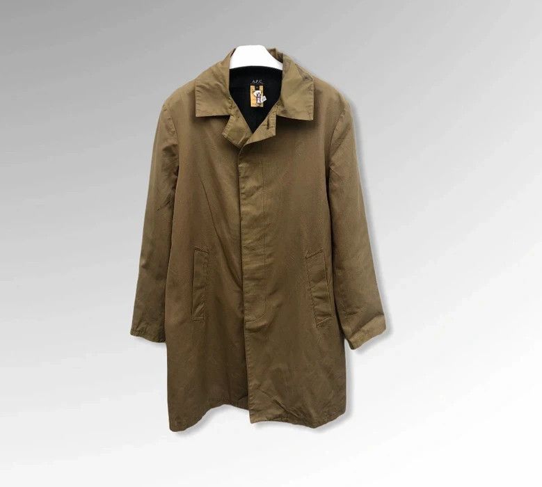 image of A P C Long Jacket, Men's (Size Small)