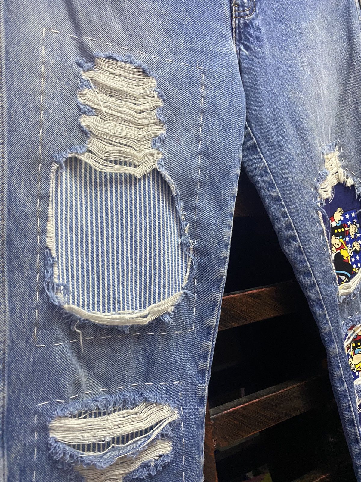 Dickies 🔥 STEALS 🔥 Distressed Dickies Denim Pants Size US 32 / EU 48 - 4 Thumbnail