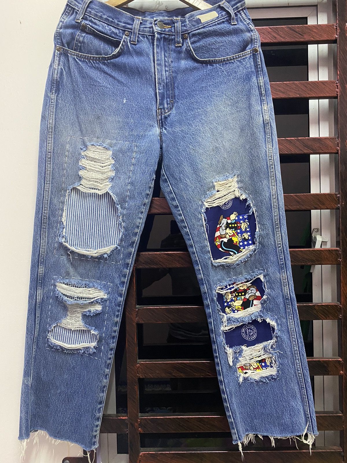 Dickies 🔥 STEALS 🔥 Distressed Dickies Denim Pants Size US 32 / EU 48 - 1 Thumbnail