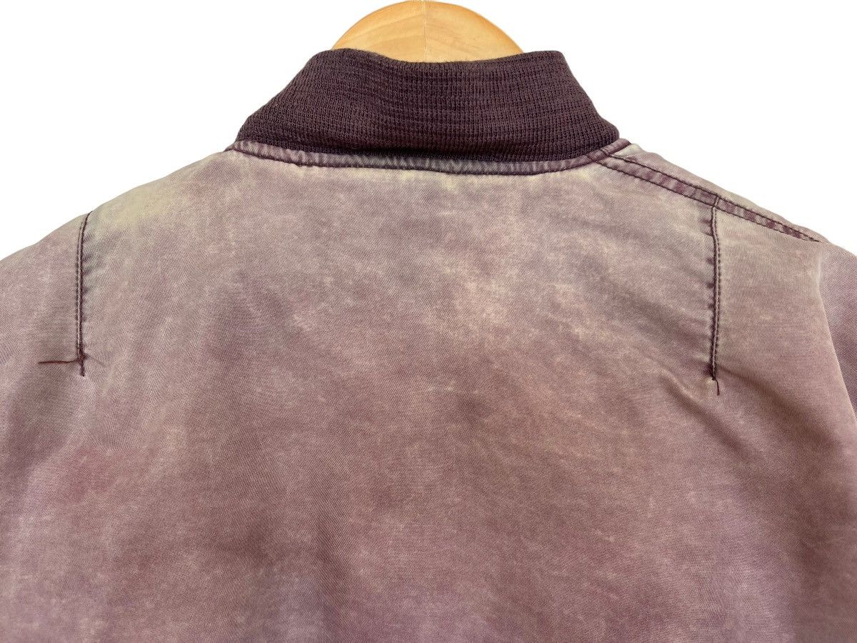 Vintage Pick🔥 Vintage USAF MA-1 Distressed Bomber Sunfaded Jacket Size US L / EU 52-54 / 3 - 20 Thumbnail