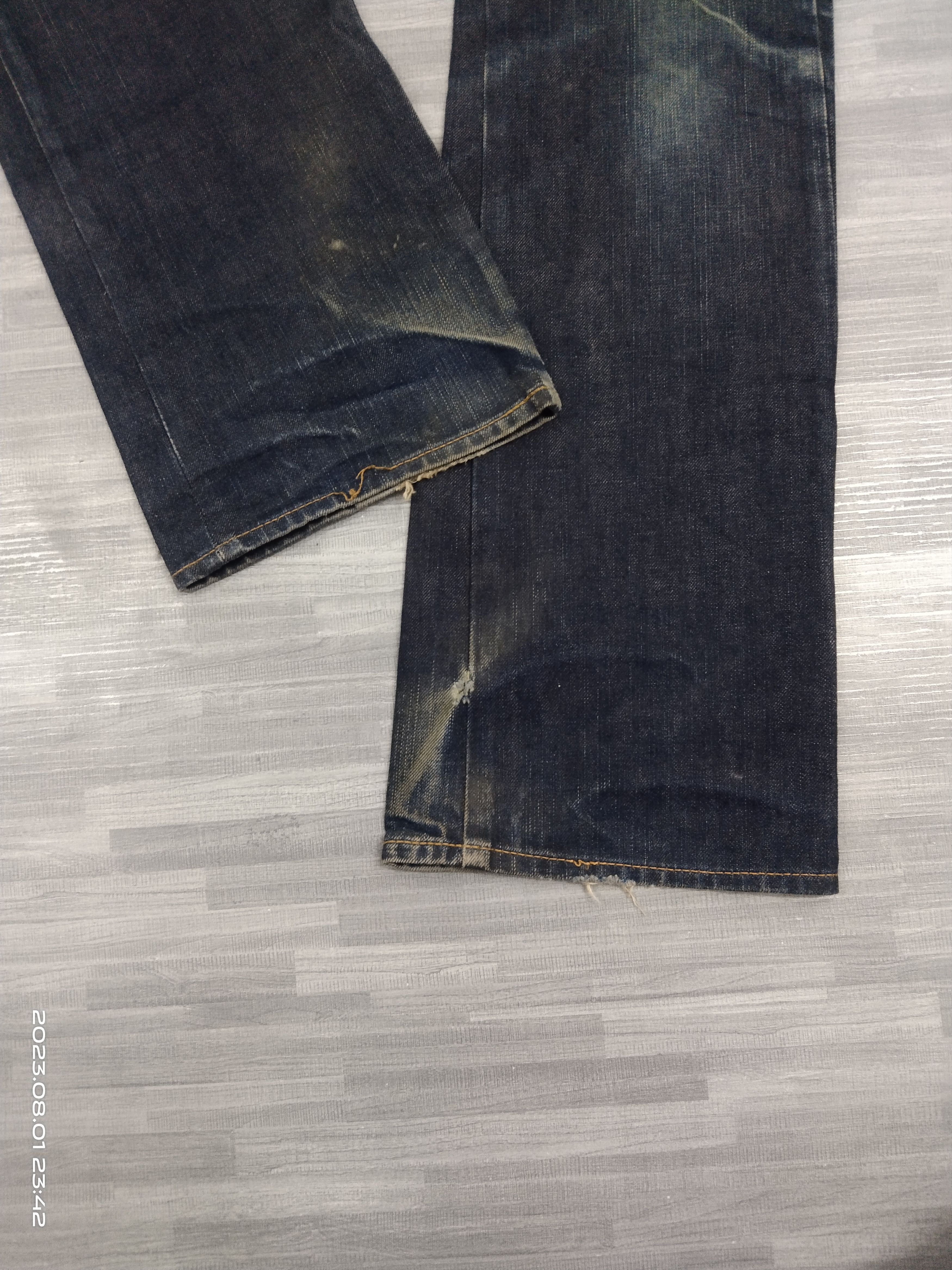 NO ID FLARE SICK NO ID🎌DENIM PANTS Size US 29 - 8 Thumbnail