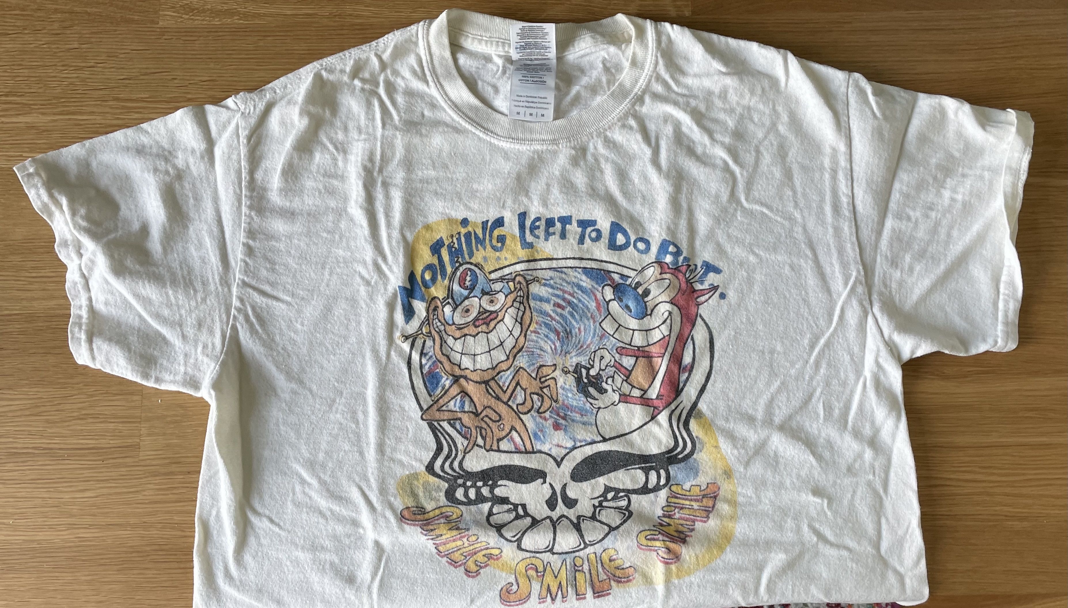 Vintage 1998 top hanes Grateful Dead hour band t shirt size XL