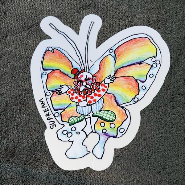 Supreme Supreme Gonz Butterfly Sticker | Grailed