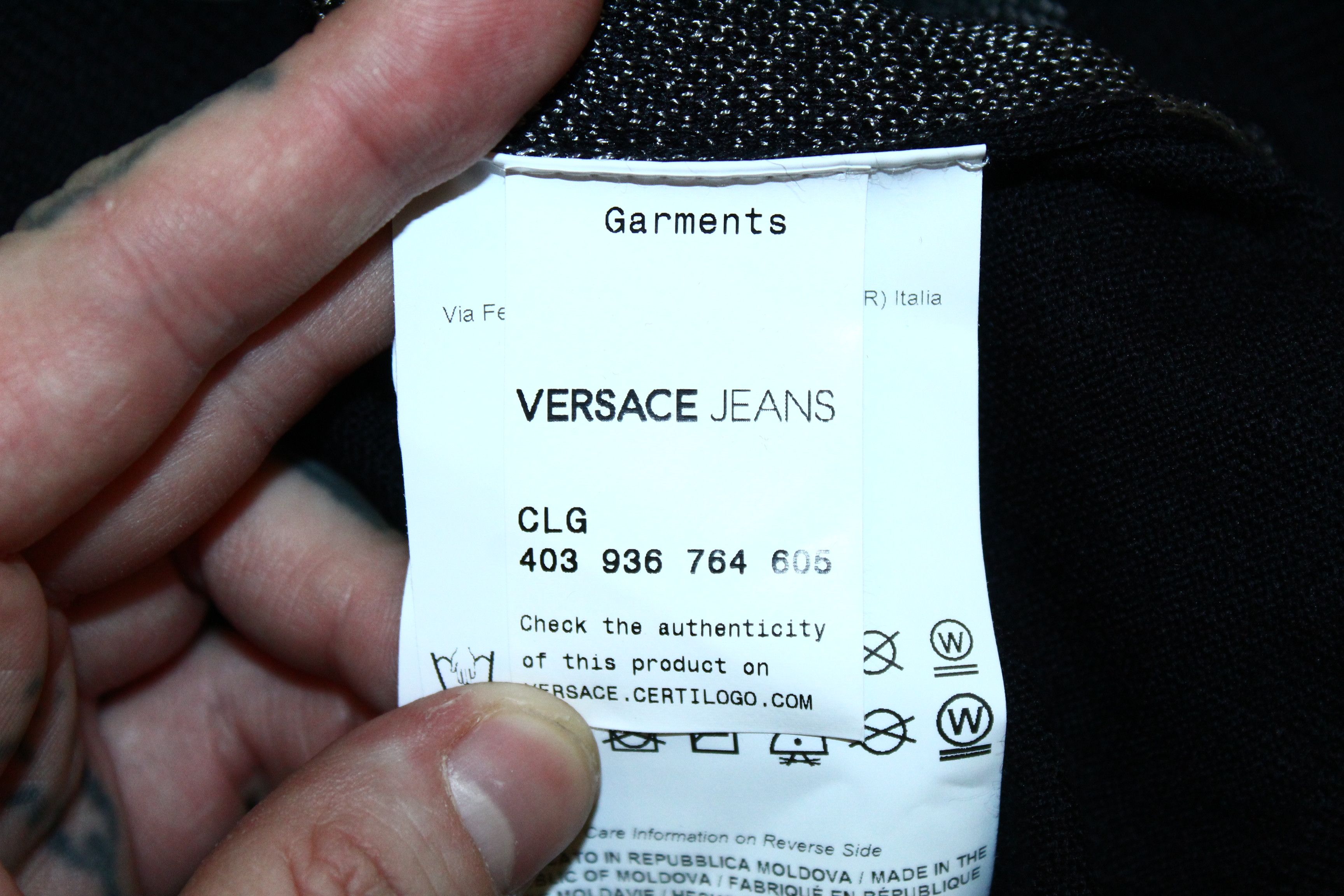 Versace Jeans Couture Versace Jeans Couture Abstract Patterns Crew Neck Sweater Size US L / EU 52-54 / 3 - 7 Thumbnail