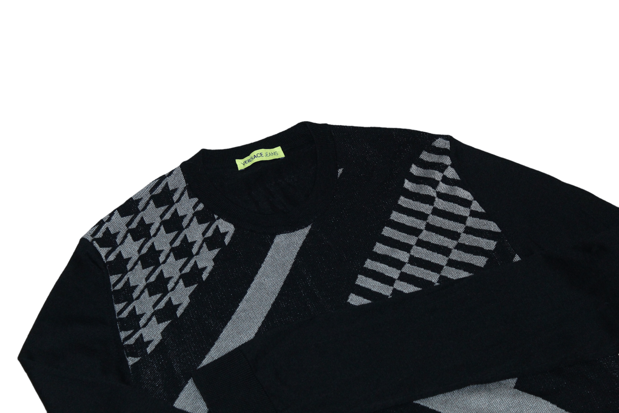 Versace Jeans Couture Versace Jeans Couture Abstract Patterns Crew Neck Sweater Size US L / EU 52-54 / 3 - 6 Thumbnail