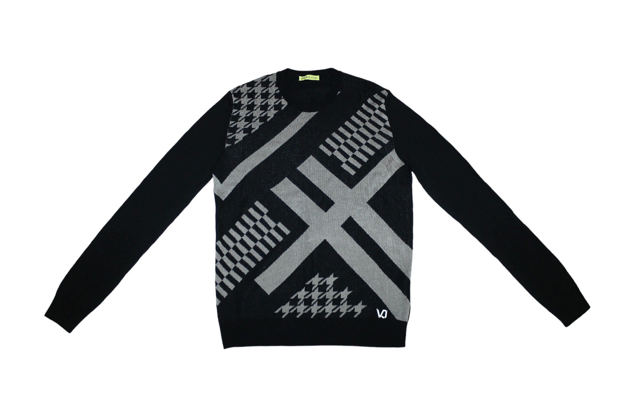 Versace Jeans Couture Versace Jeans Couture Abstract Patterns Crew Neck Sweater Size US L / EU 52-54 / 3 - 2 Thumbnail