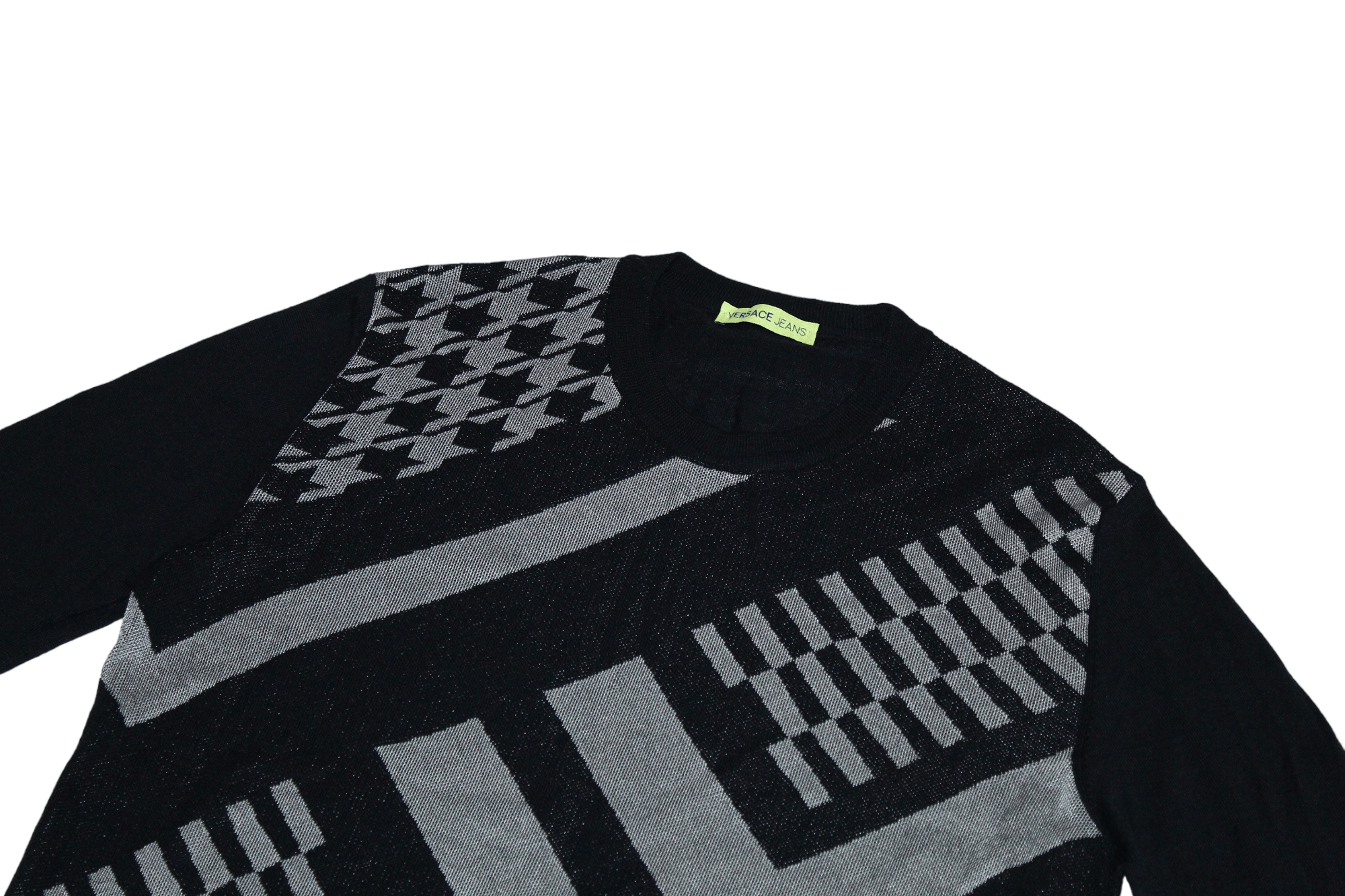 Versace Jeans Couture Versace Jeans Couture Abstract Patterns Crew Neck Sweater Size US L / EU 52-54 / 3 - 4 Thumbnail