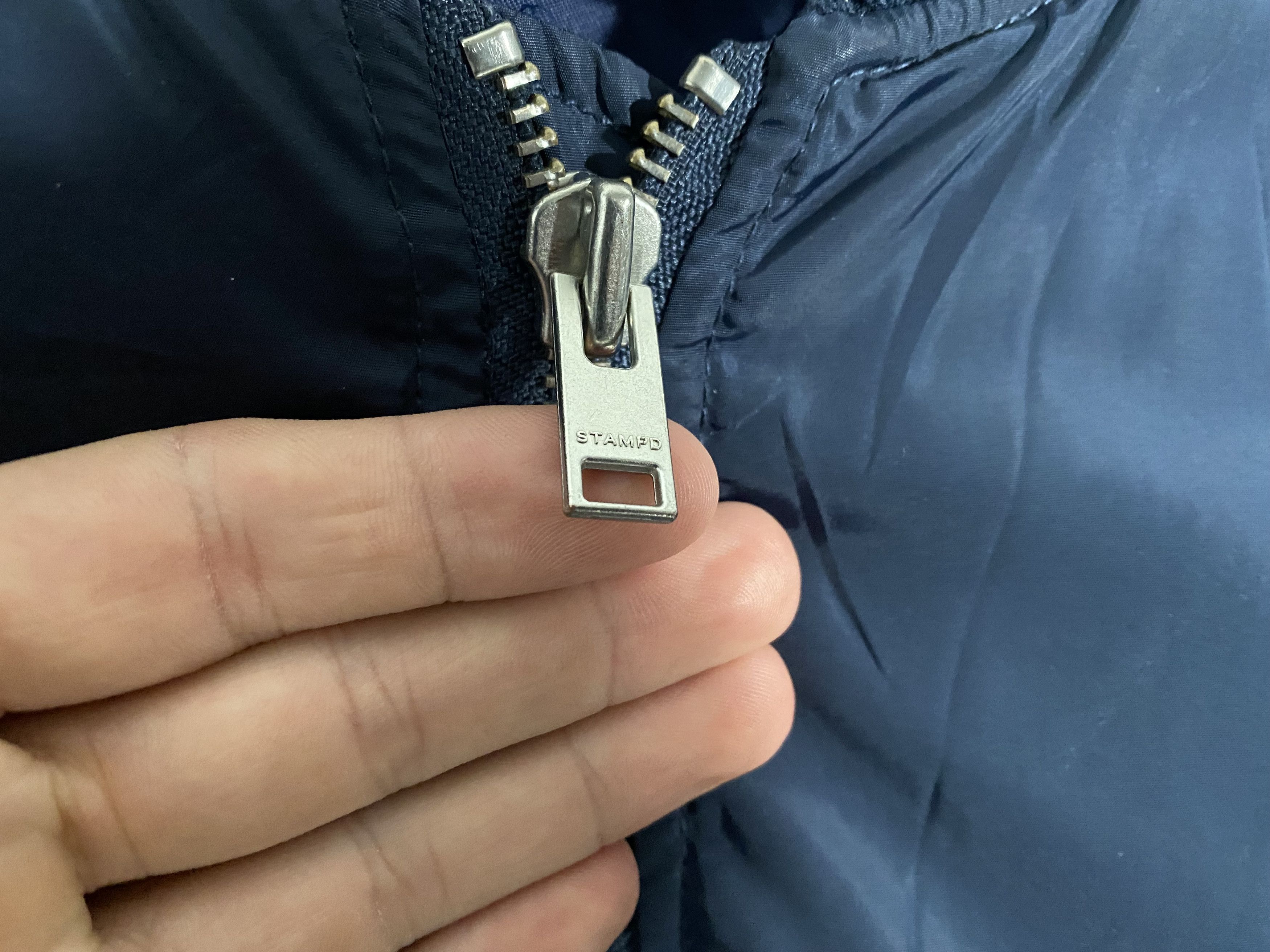 Stampd Stampd Bondage Strapped Bomber navy Size US XL / EU 56 / 4 - 4 Thumbnail