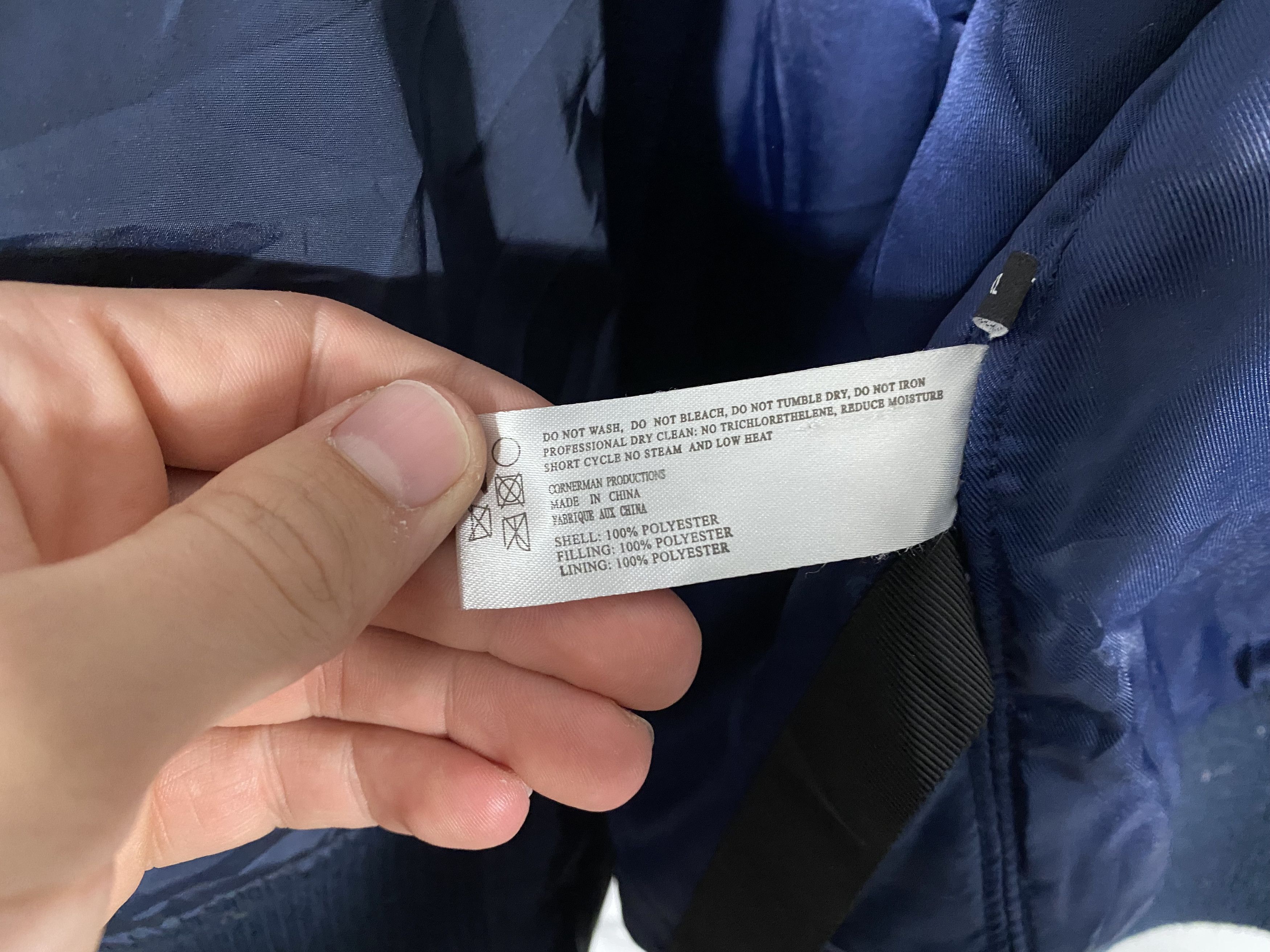Stampd Stampd Bondage Strapped Bomber navy Size US XL / EU 56 / 4 - 8 Thumbnail