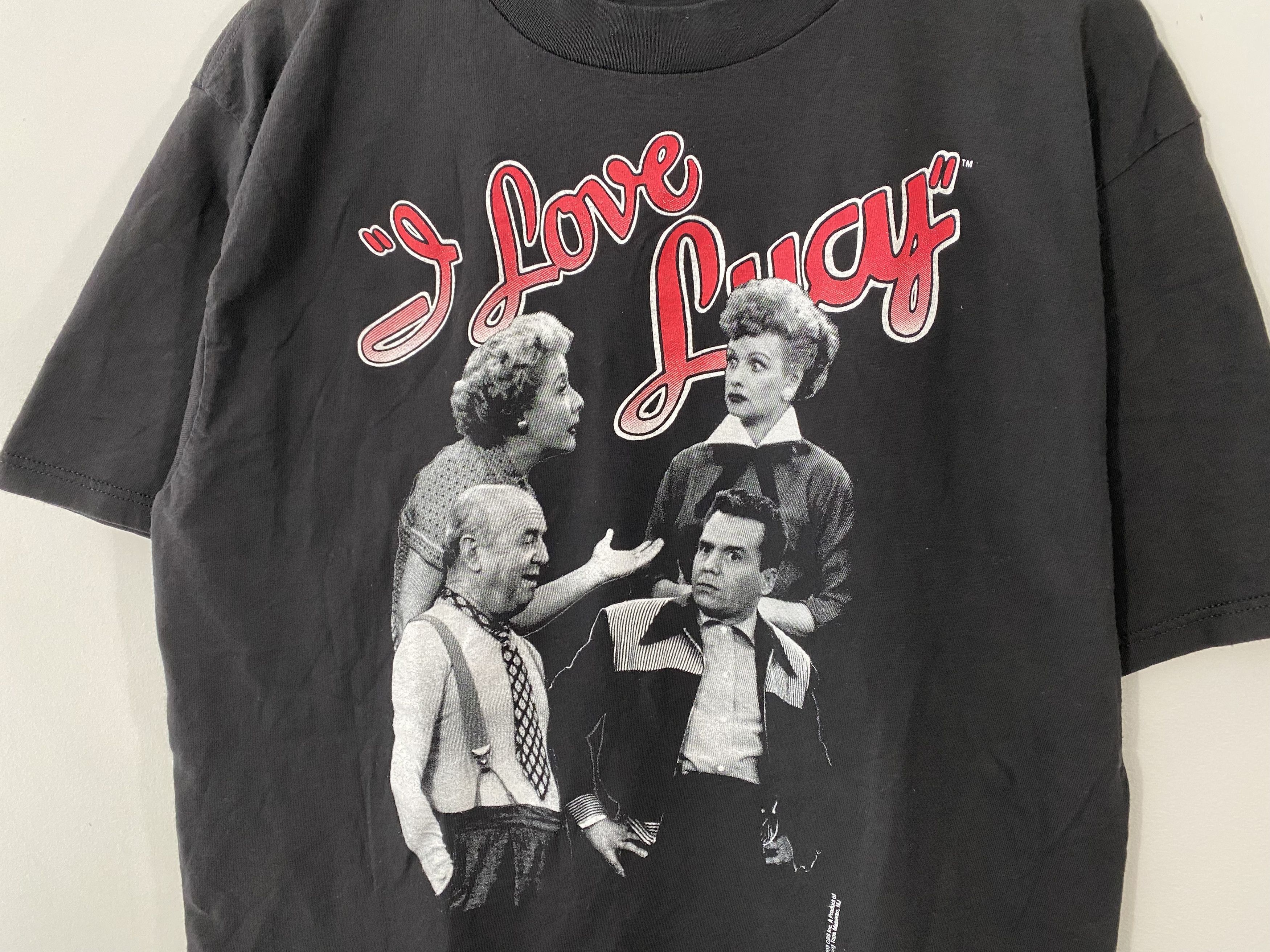 Other Vintage 1993 I Love Lucy graphic tee black Size US XL / EU 56 / 4 - 3 Thumbnail