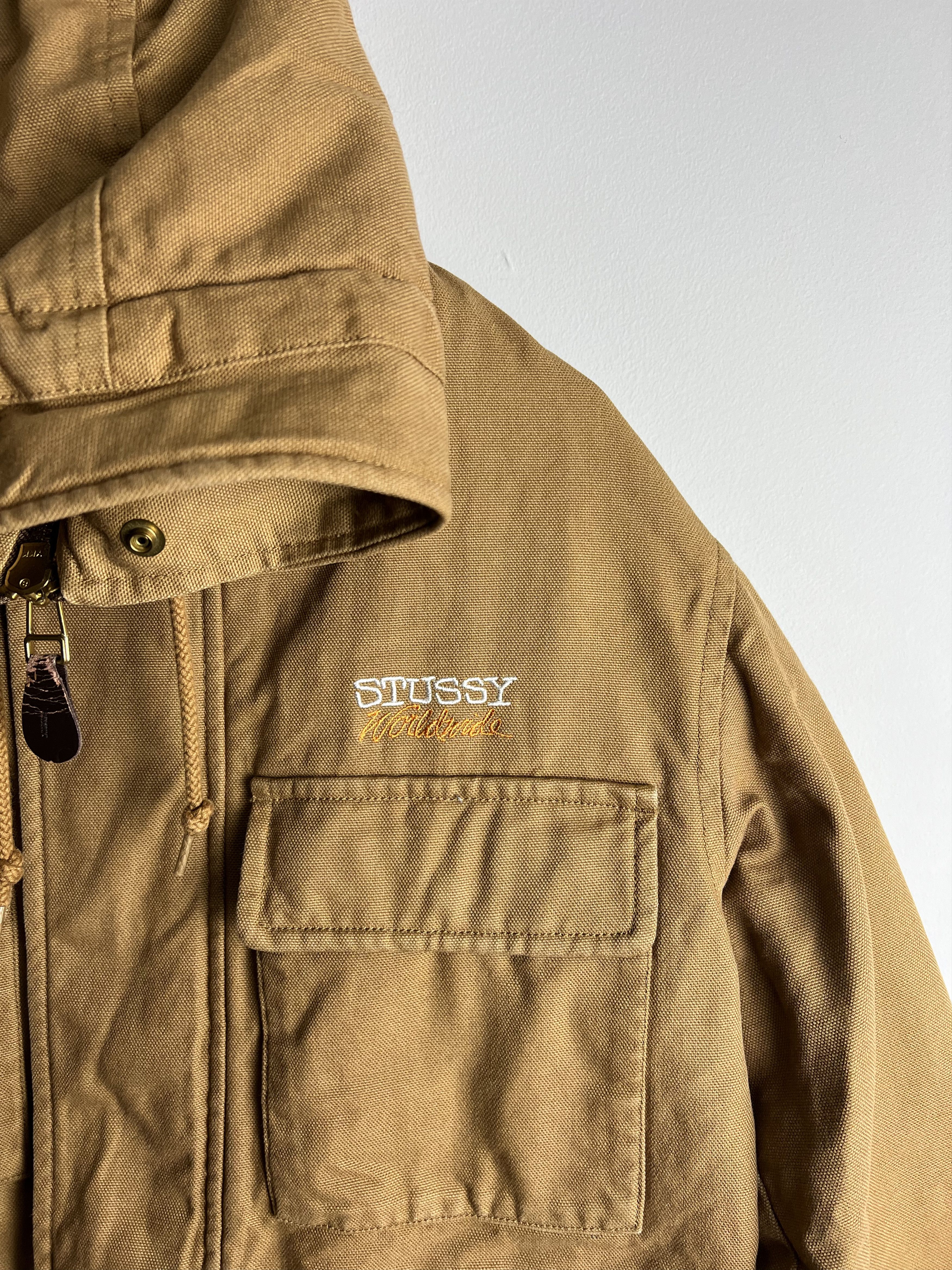 Stussy Vintage - Stussy Worldwide Parka - Duck Canvas Size US S / EU 44-46 / 1 - 6 Thumbnail