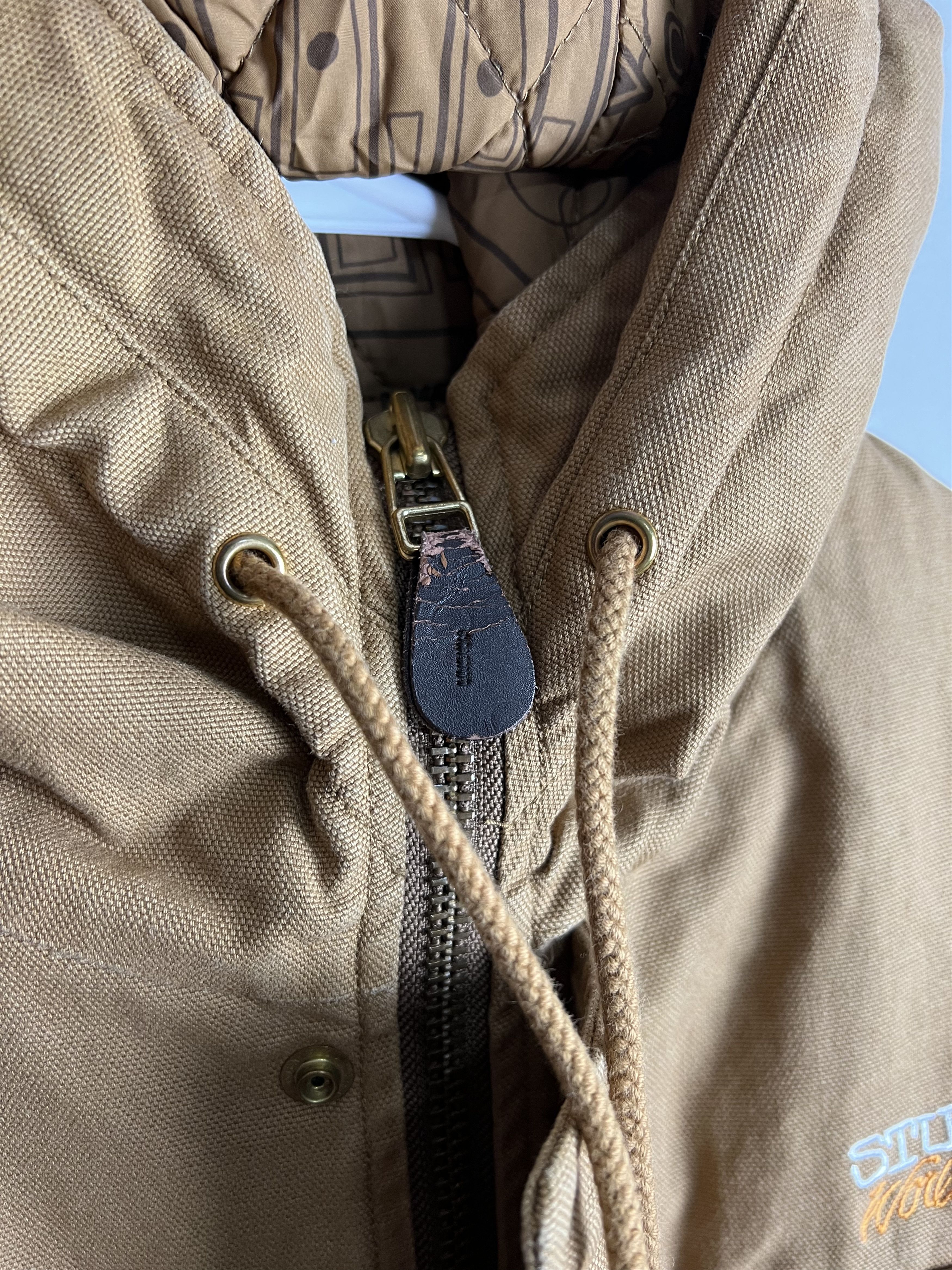 Stussy Vintage - Stussy Worldwide Parka - Duck Canvas Size US S / EU 44-46 / 1 - 4 Thumbnail
