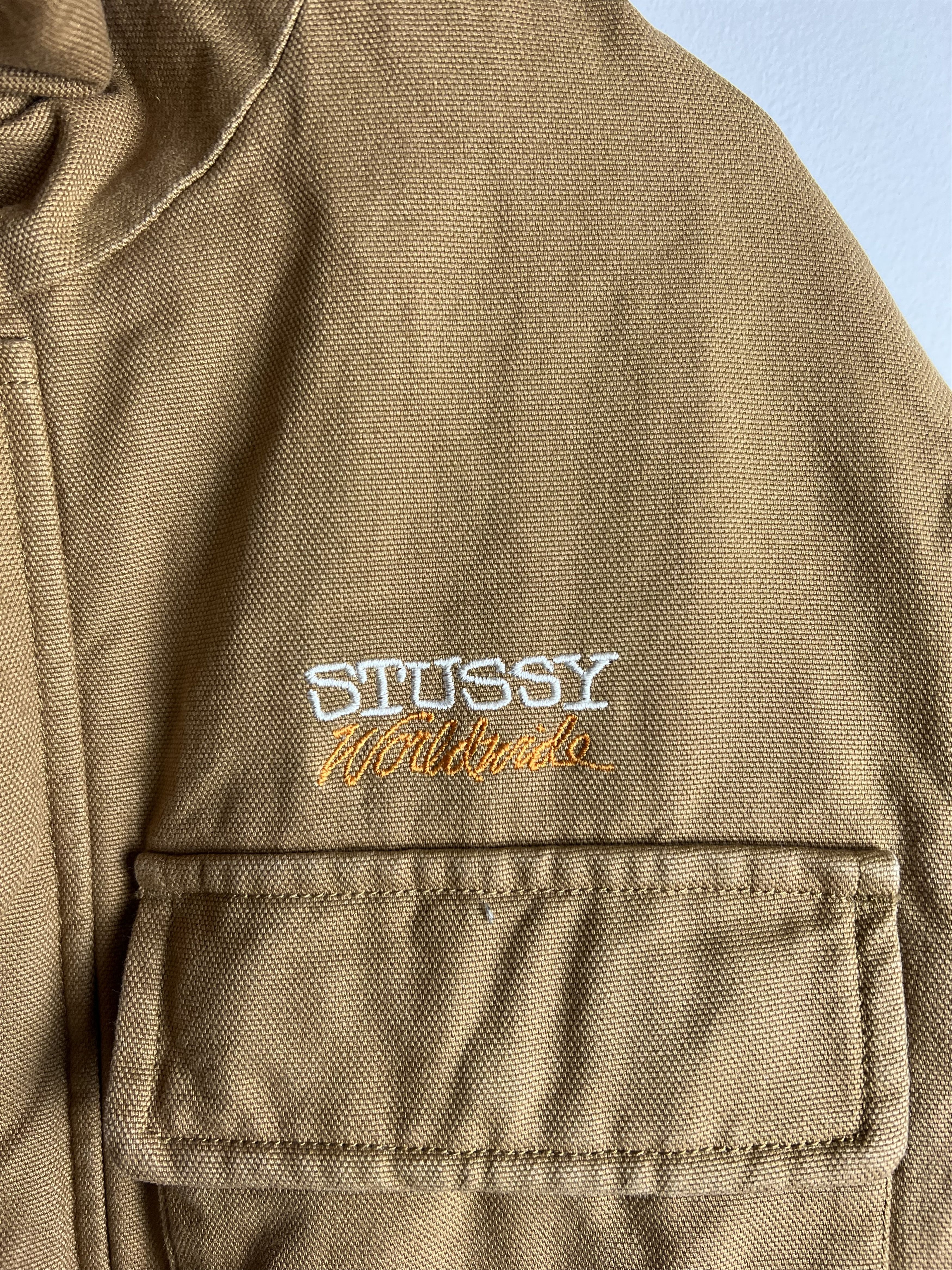 Stussy Vintage - Stussy Worldwide Parka - Duck Canvas Size US S / EU 44-46 / 1 - 7 Thumbnail