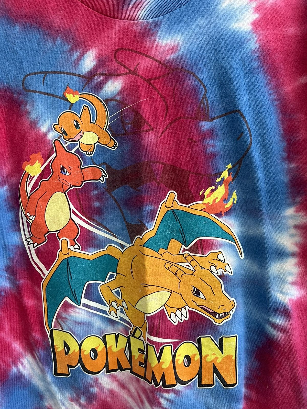 Pokemon Charizard Charmander tie dye shirt pokemon charmeleon tee Size US L / EU 52-54 / 3 - 2 Thumbnail