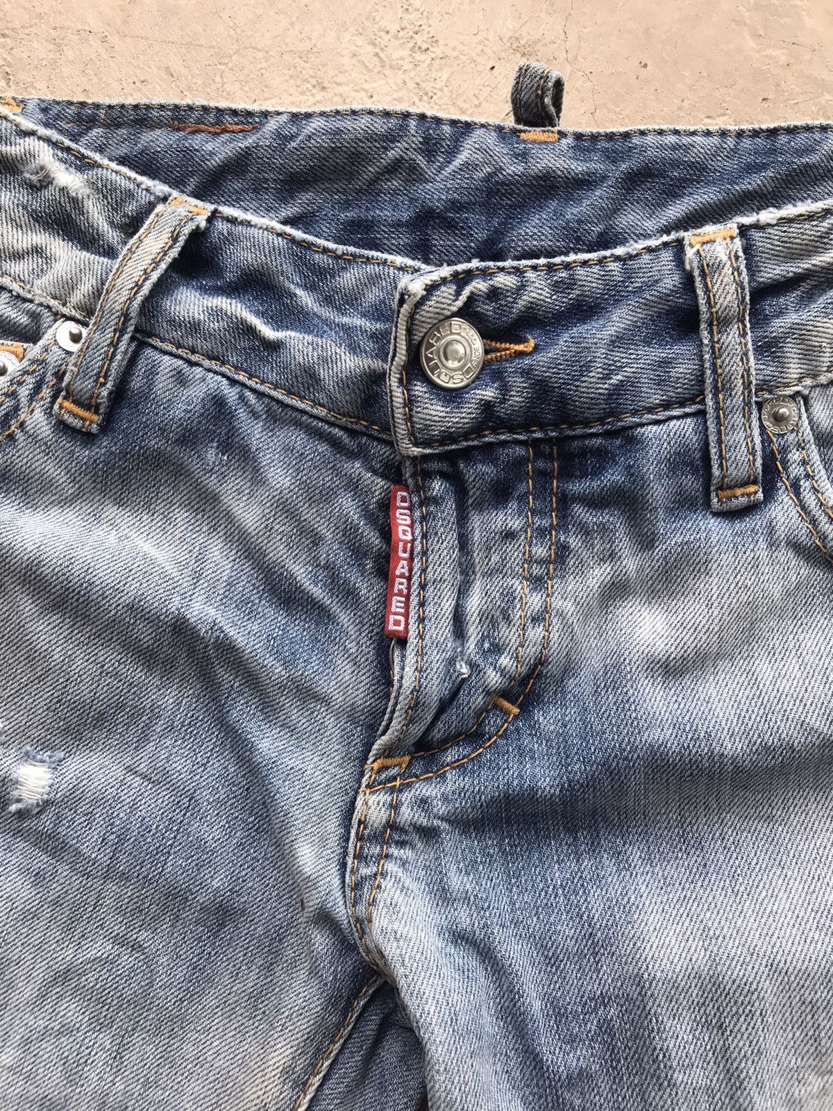 Dsquared2 × If Six Was Nine × Vintage RARE VINTAGE DSQUARED DENIM PANTS Size 29" - 8 Thumbnail