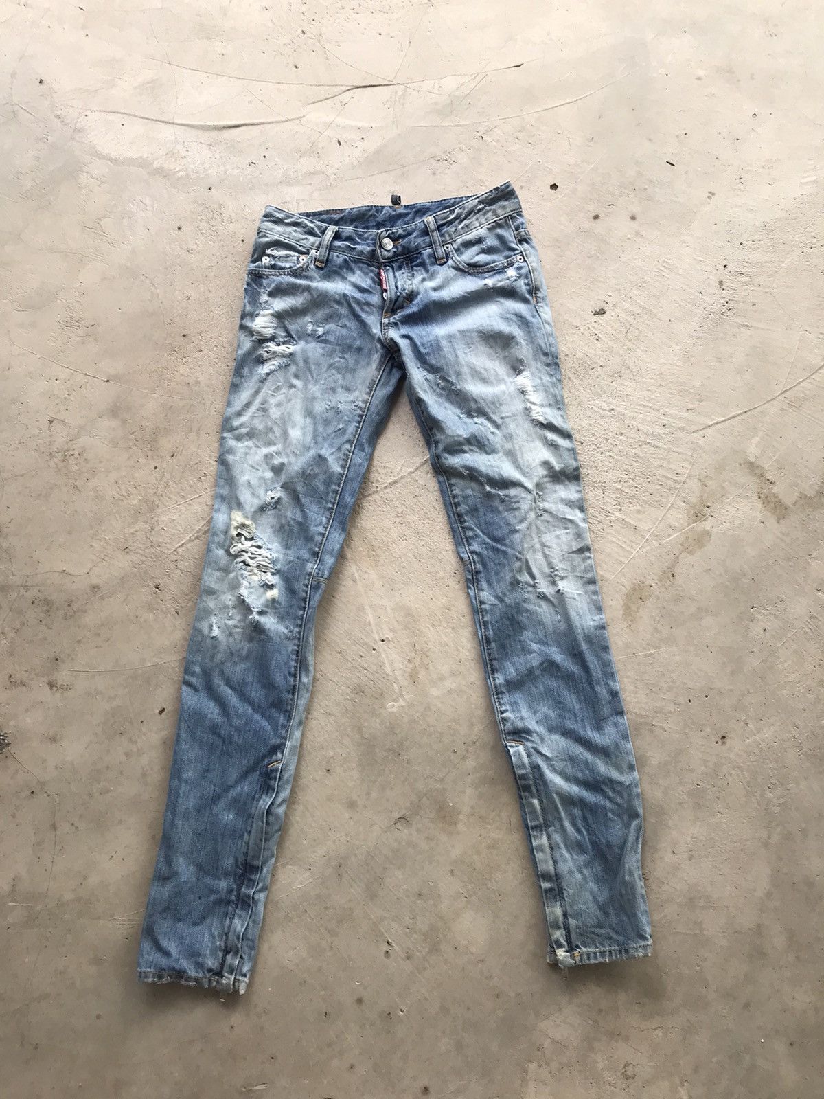 Dsquared2 × If Six Was Nine × Vintage RARE VINTAGE DSQUARED DENIM PANTS Size 29" - 2 Thumbnail
