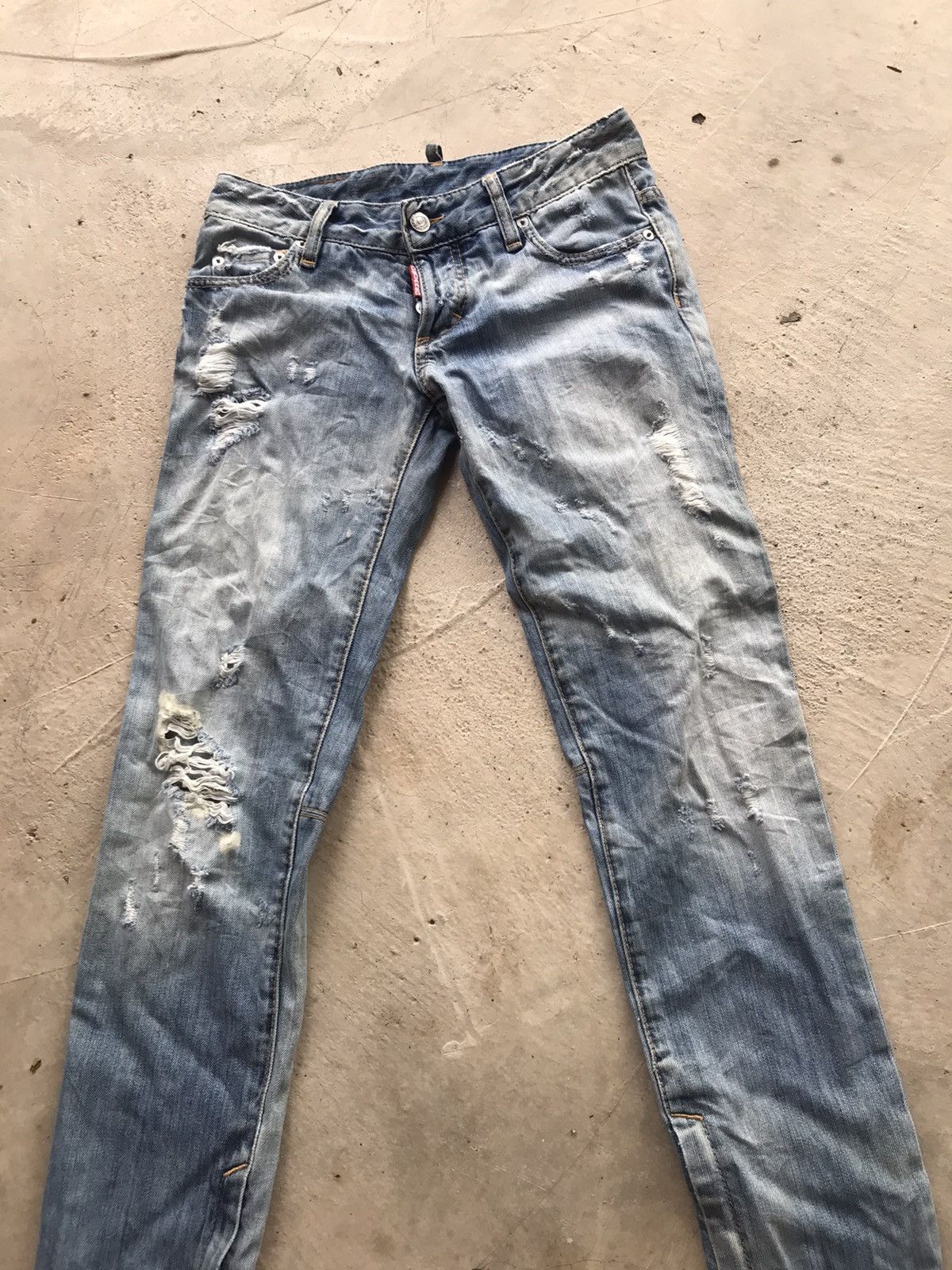 Dsquared2 × If Six Was Nine × Vintage RARE VINTAGE DSQUARED DENIM PANTS Size 29" - 5 Thumbnail