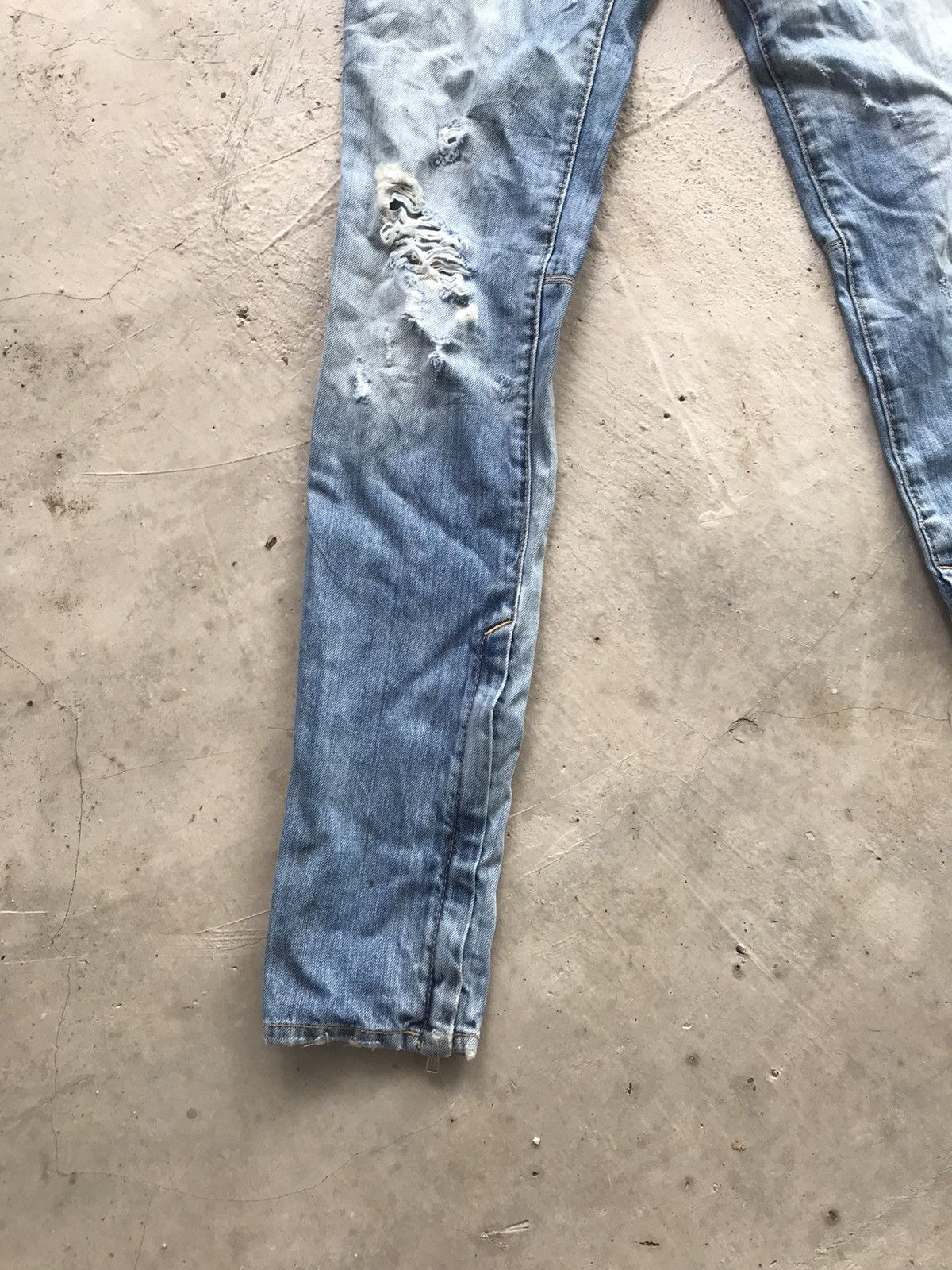 Dsquared2 × If Six Was Nine × Vintage RARE VINTAGE DSQUARED DENIM PANTS Size 29" - 4 Thumbnail