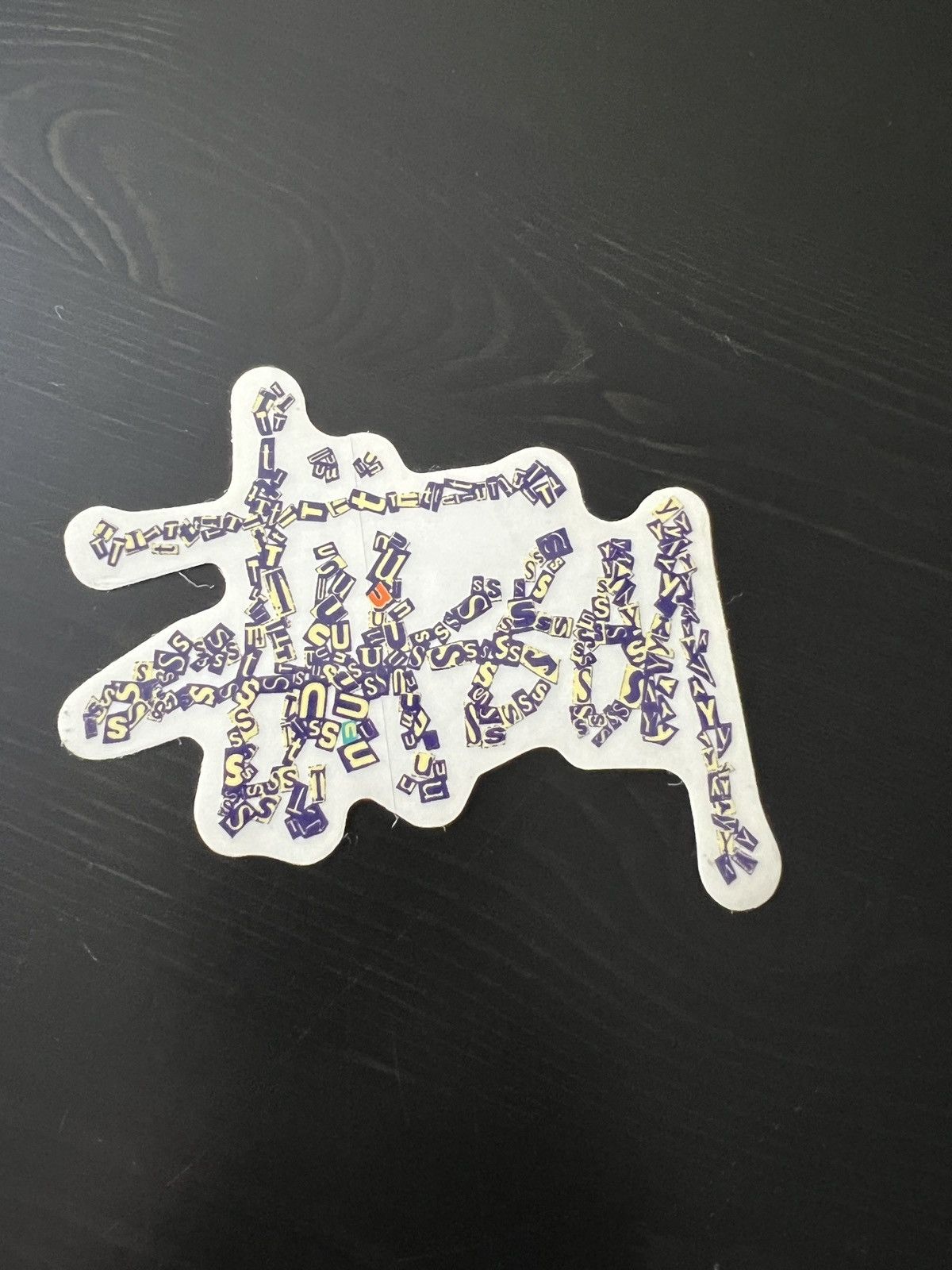 Stussy Stussy Spelled Out Letter Script Sticker | Grailed