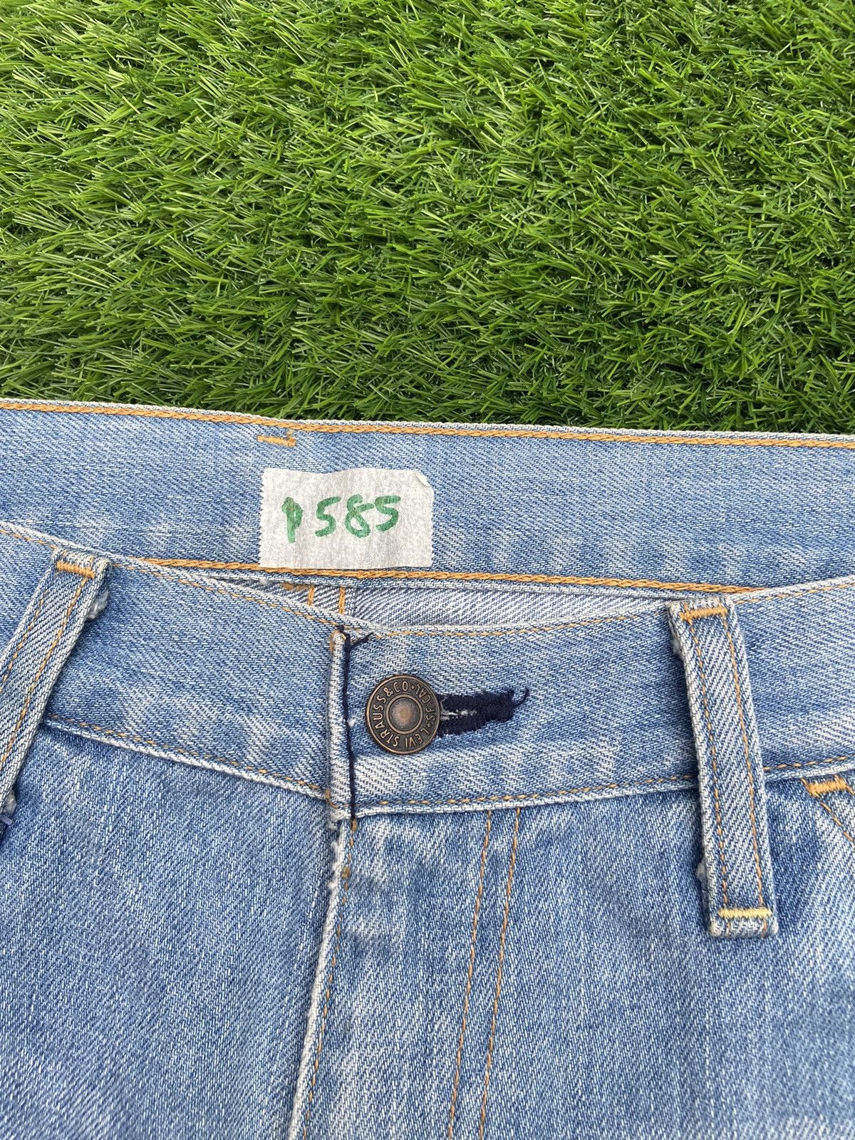 Levi's Vintage Levi’s Big E Orange Tab Pants Size US 34 / EU 50 - 4 Thumbnail