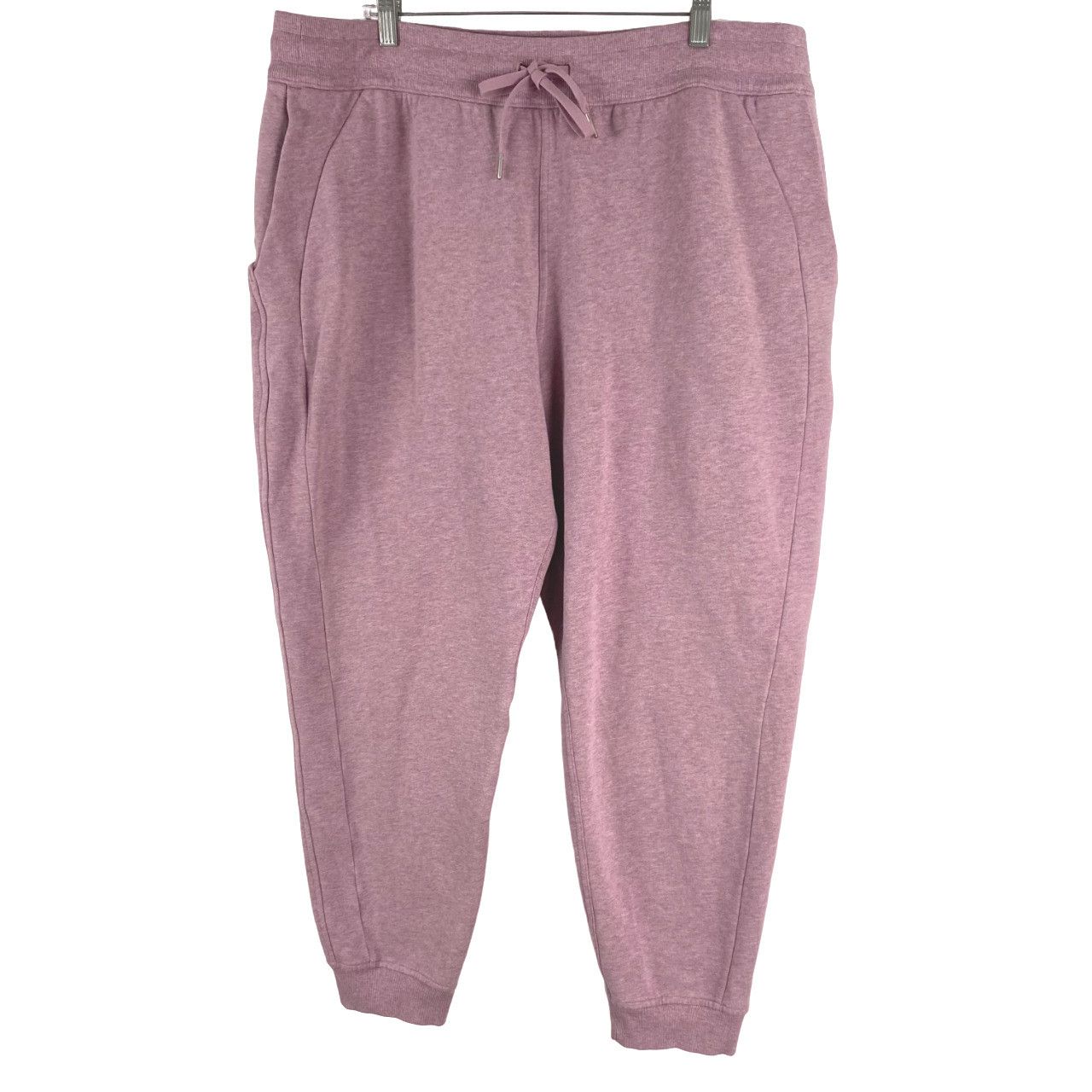 Lululemon Lululemon Scuba High Rise Jogger Pants Women's Size 20 Heathered Pink  Taupe