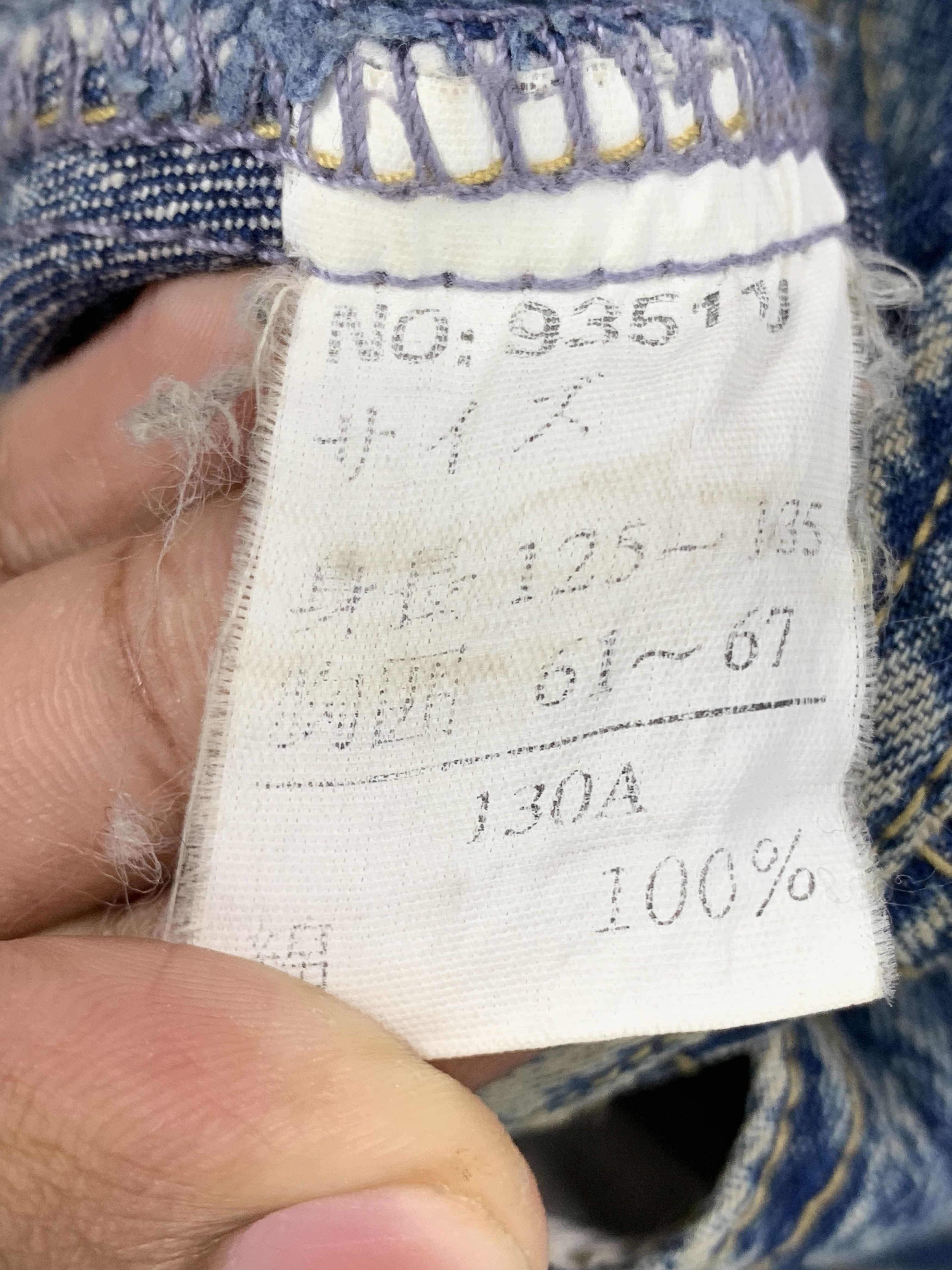 Other Vintage Ride Out Jeans Acid Wash Button Jacket J0530 Size US S / EU 44-46 / 1 - 17 Thumbnail