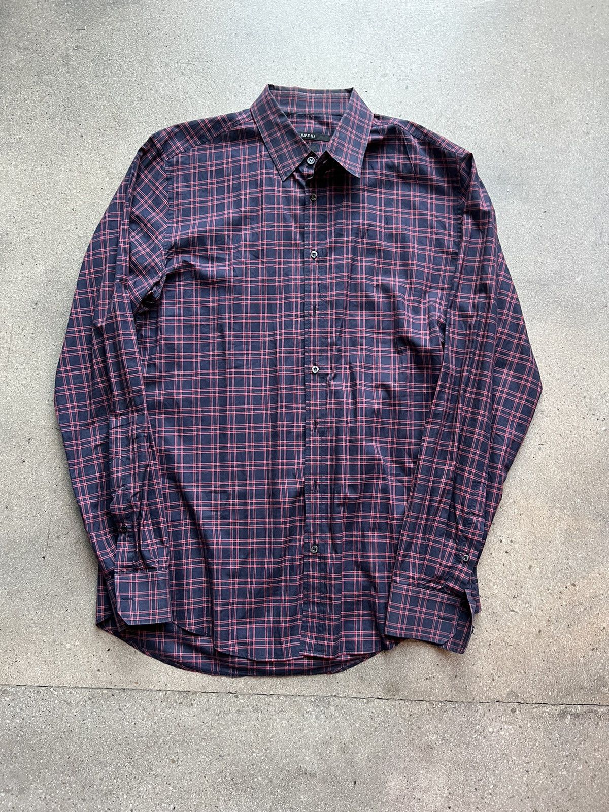 Gucci $685 F/W14 Classic Fit Tartan Button Up XL Size US L / EU 52-54 / 3 - 4 Thumbnail